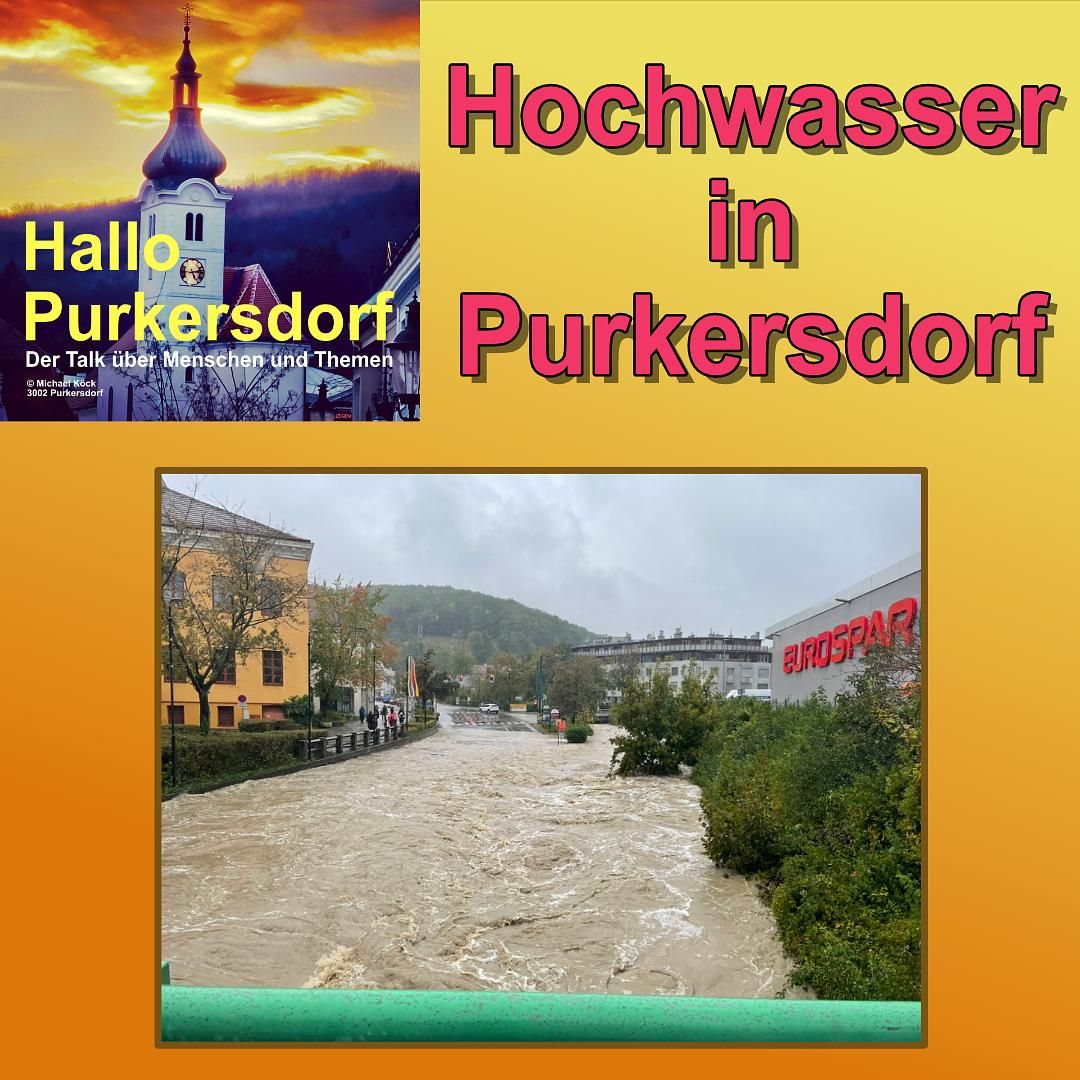 Hochwasser in Purkersdorf