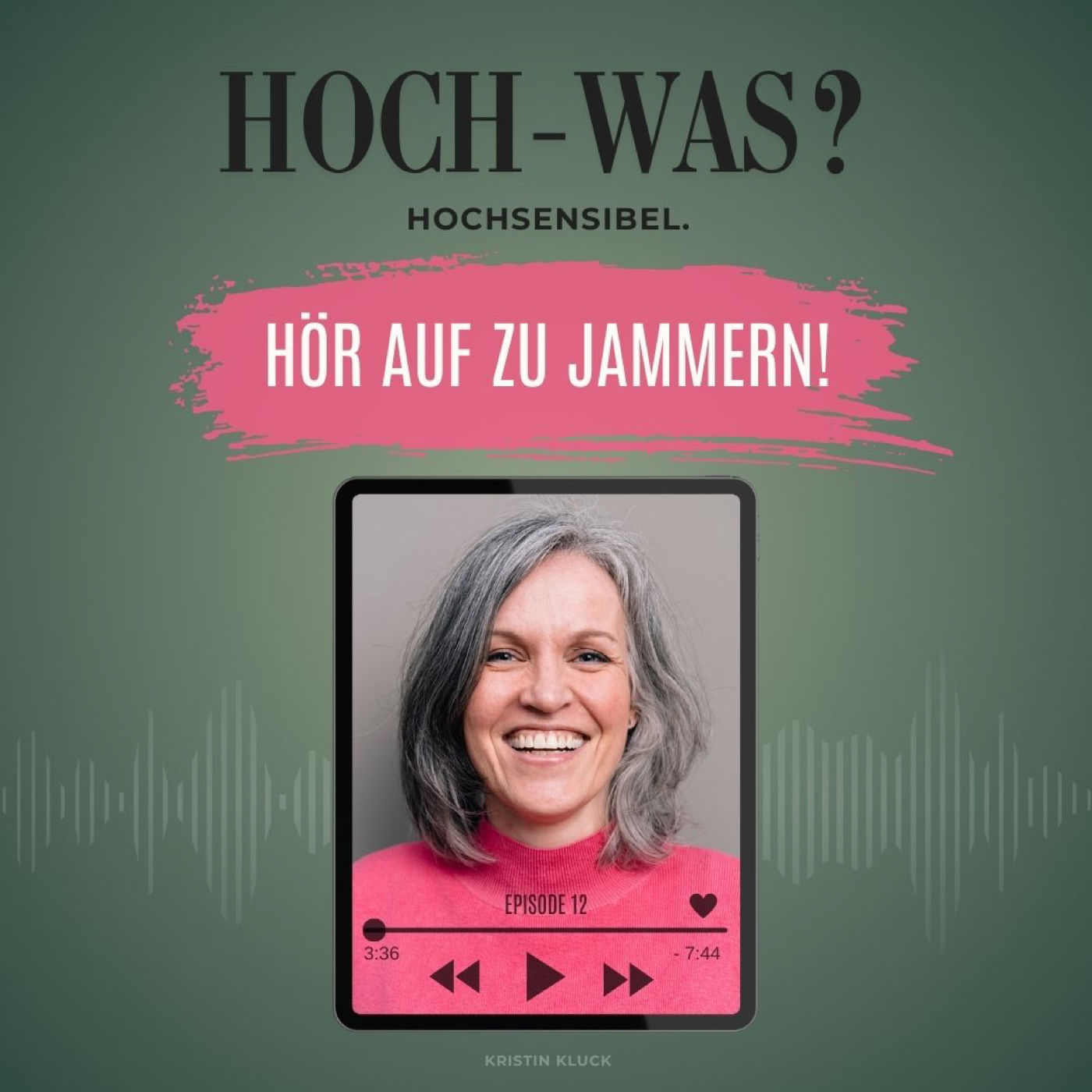 Hör auf zu jammern!