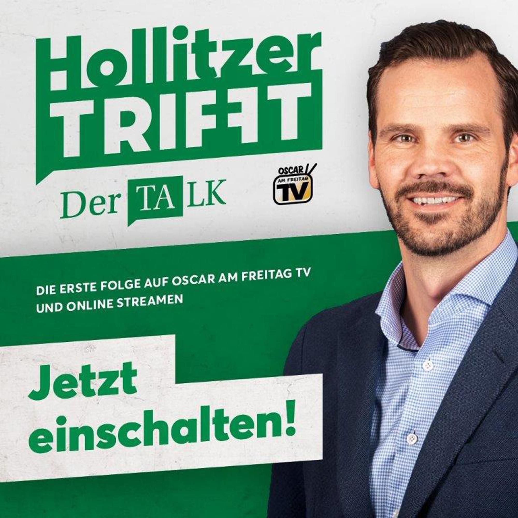 "Hollitzer trifft TV" zum Thema Migration mit Michael Brychcy, Madeleine Henfling und Onno Eckert
