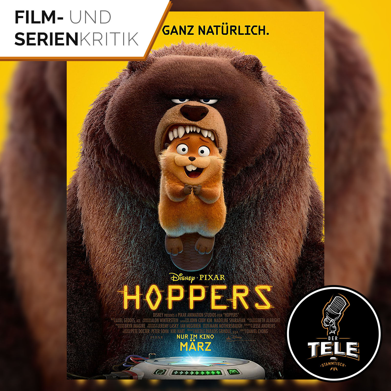 Hoppers | Pixars neuer Animationsfilm: Kann das Studio vor "Toy Story 5" wieder an alte Erfolge anknüpfen?