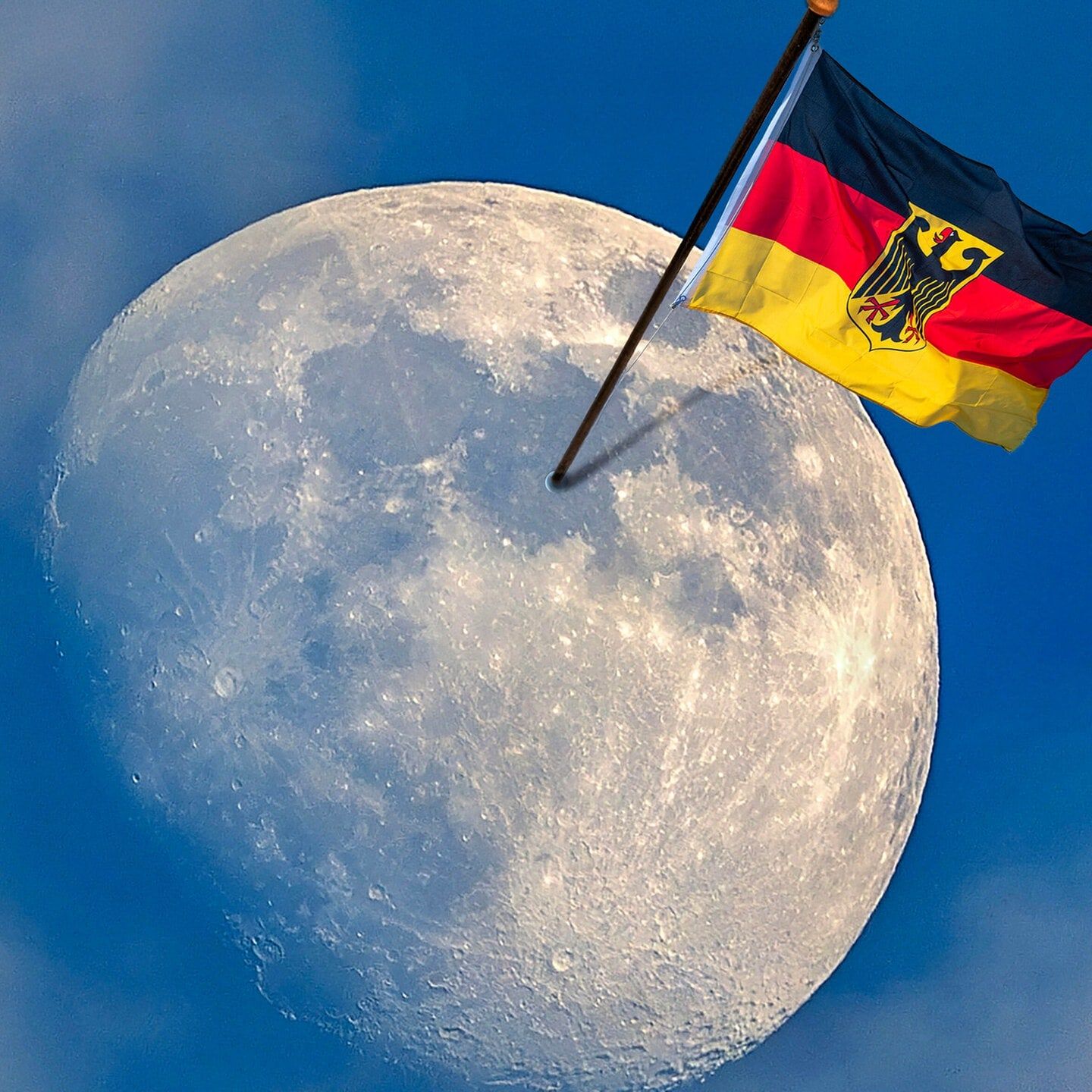 Houston, mir kriegen einen Deutschen auf den Mond