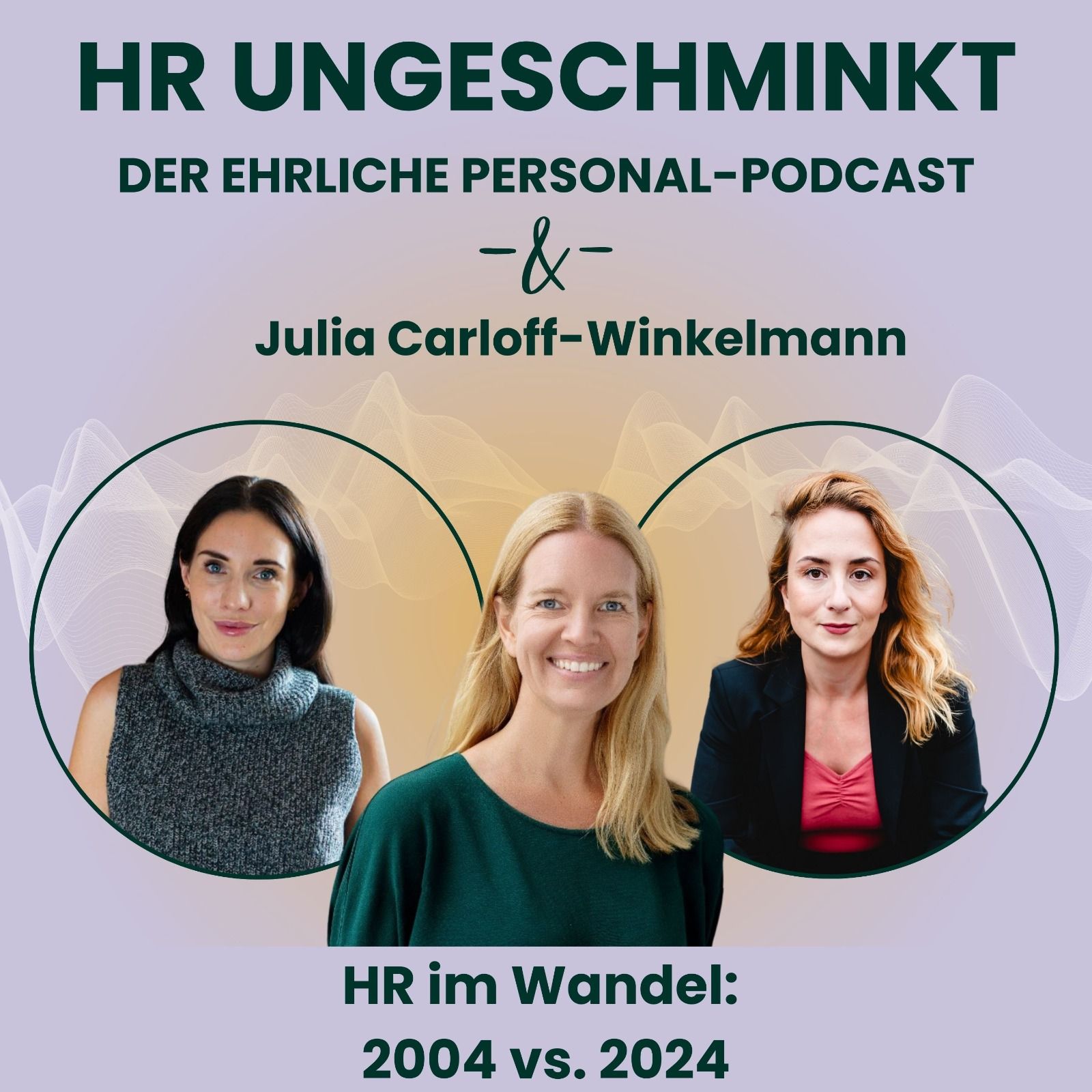 HR im Wandel: 2004 vs. 2024 mit Julia Carloff-Winkelmann