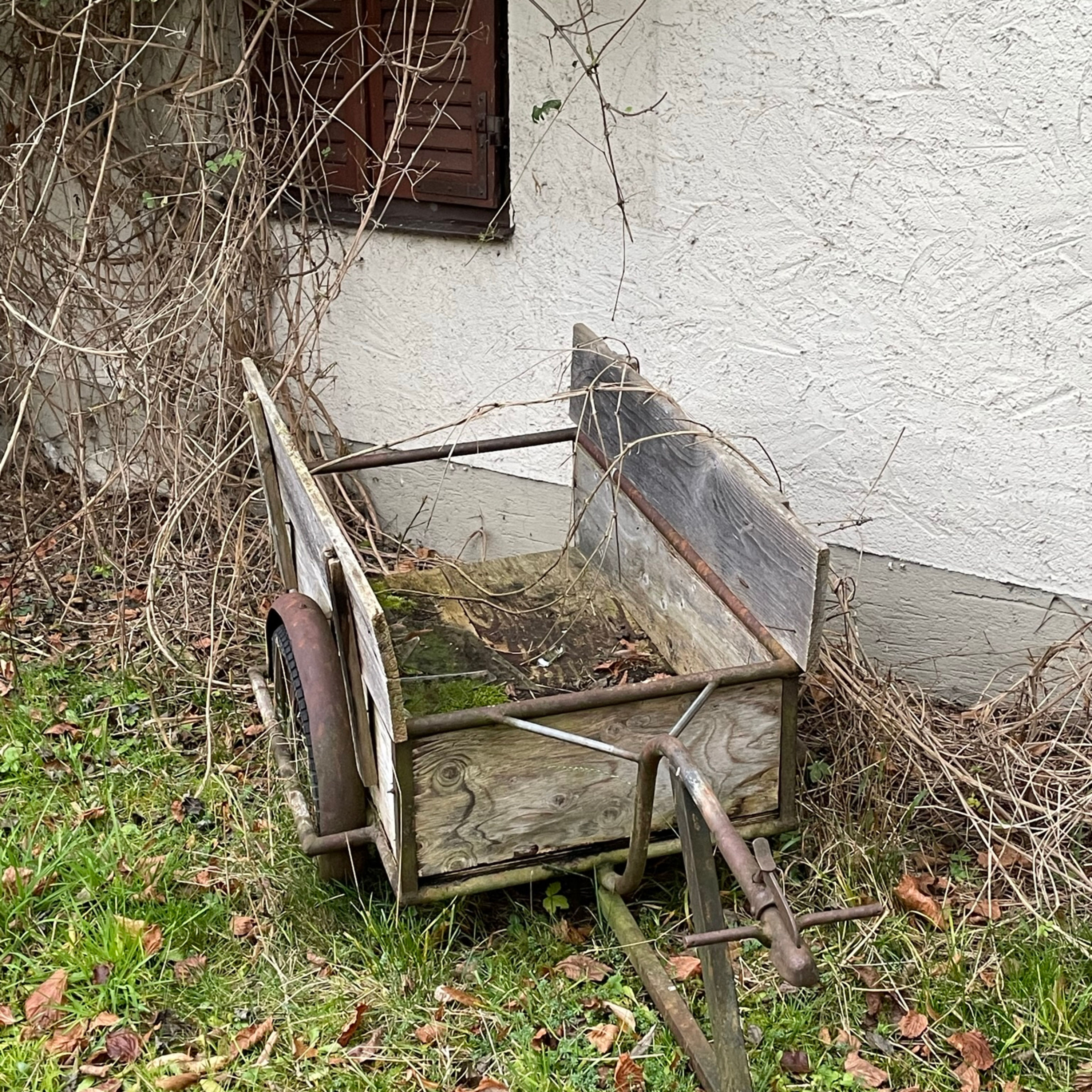 Husch,husch ab in die Schubkarre/Herbstputz