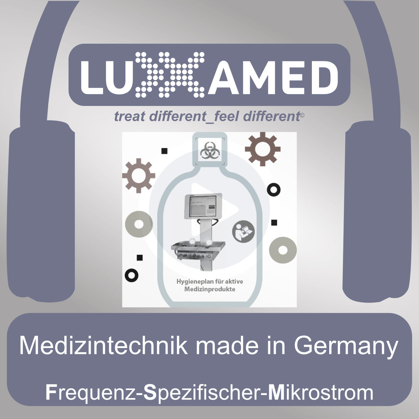 Hygienekonzept zur Dekontamination von Mikrostromgeräten