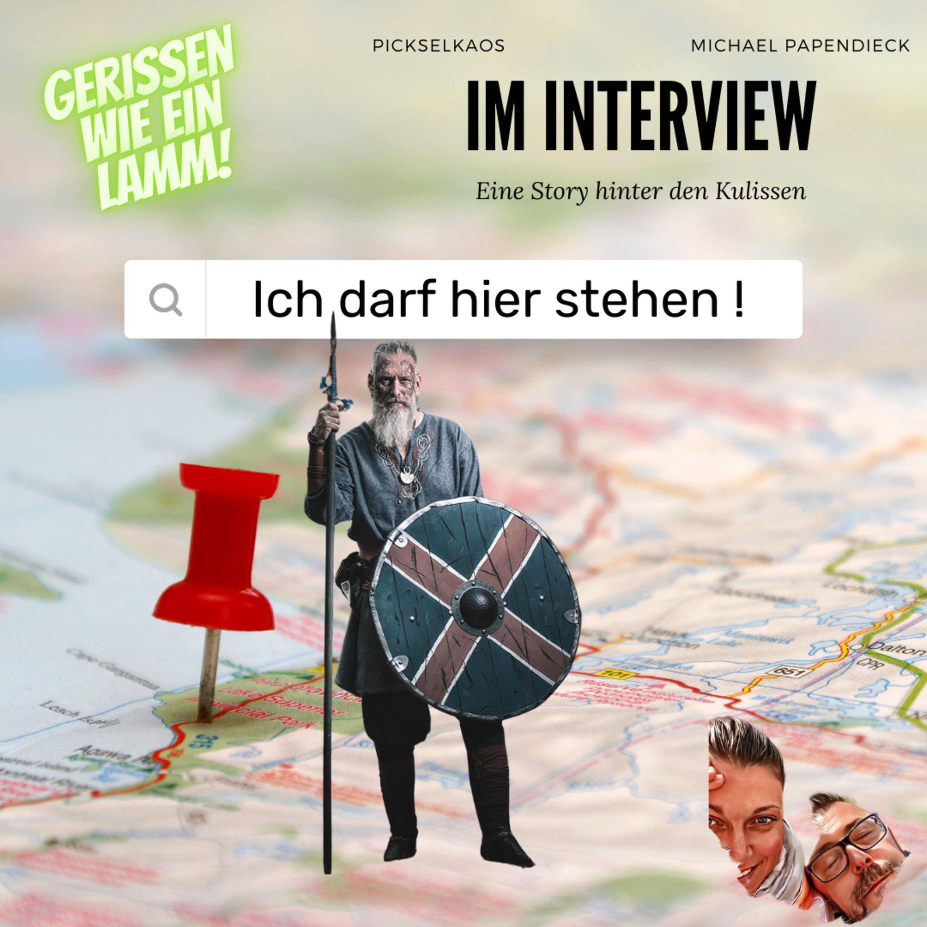 Ich darf hier stehen !