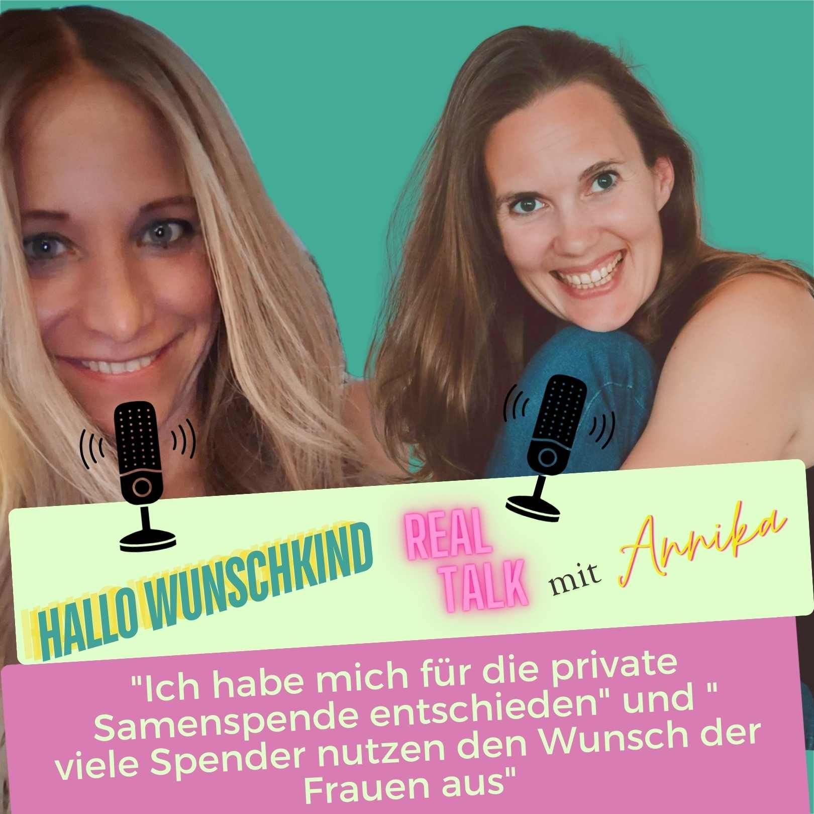 "Ich habe mich für die private Samenspende entschieden" und " viele Spender nutzen den Wunsch der Frau aus"