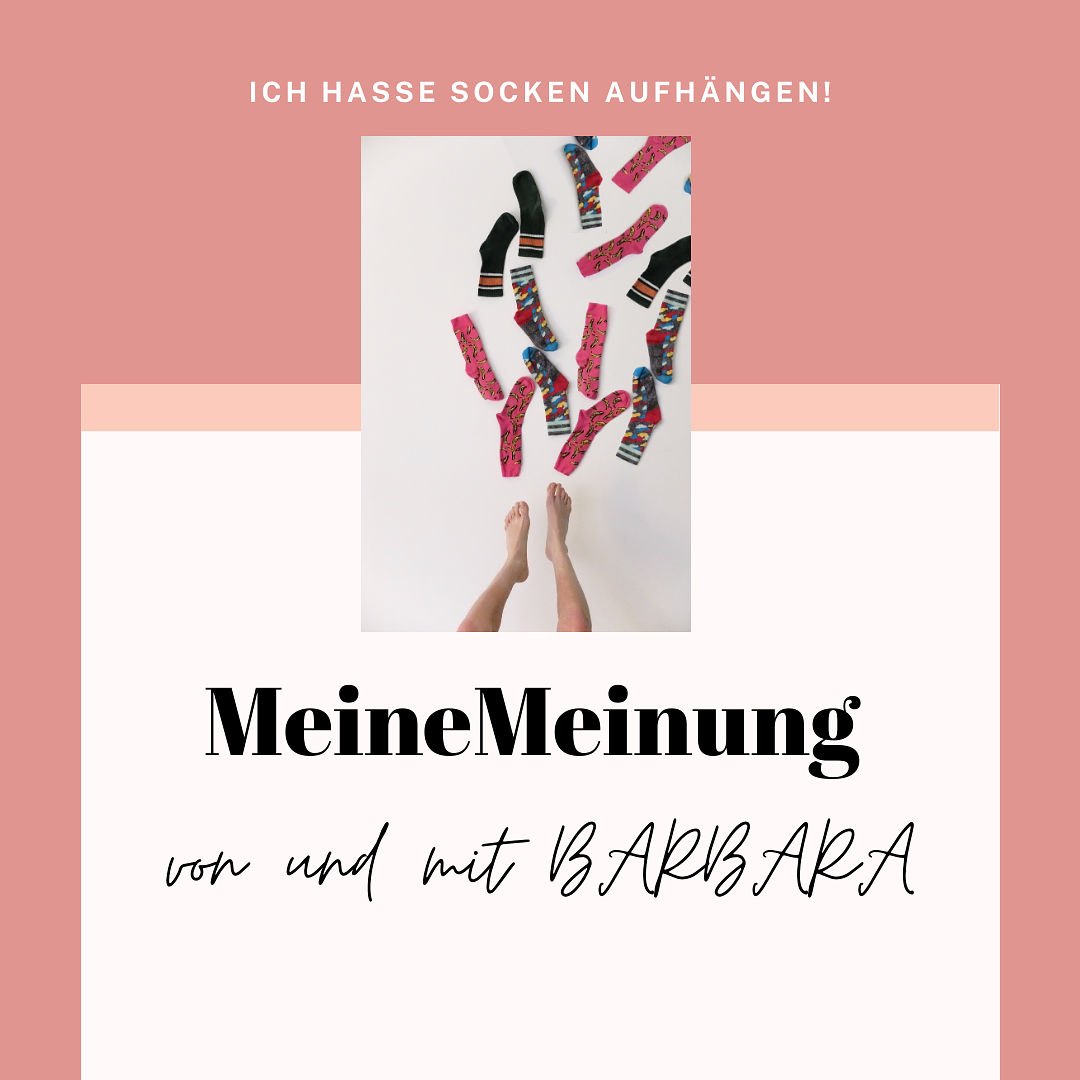 Ich hasse Socken aufhängen!
