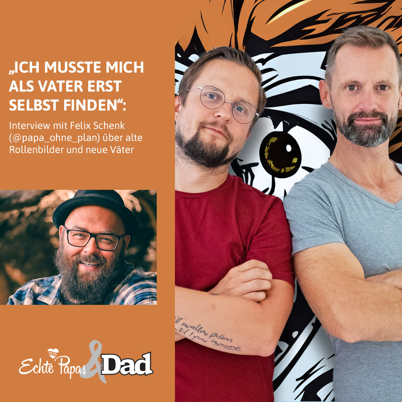 „Ich musste mich als Vater erst selbst finden“: Interview mit Felix Schenk (@papa_ohne_plan)