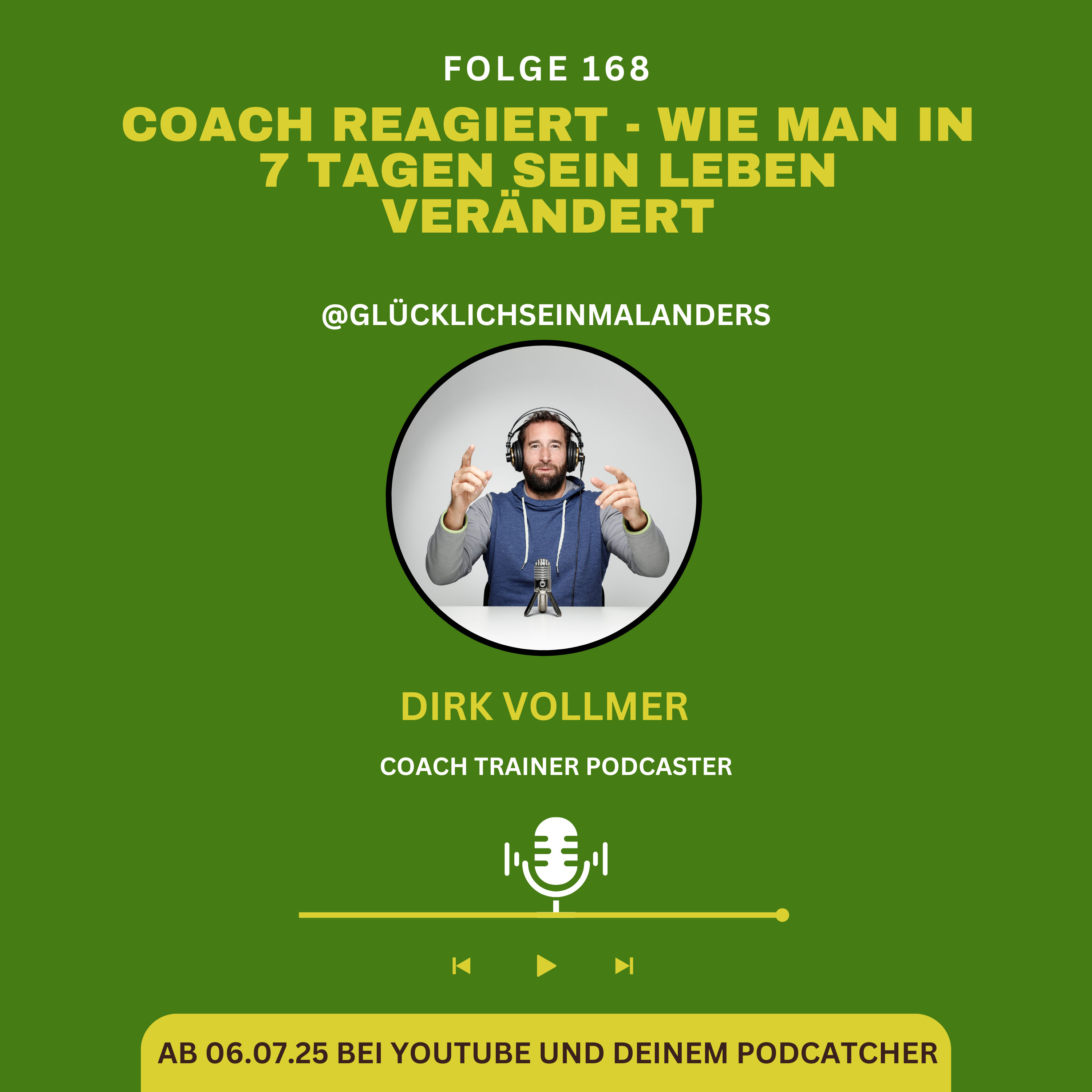 Ich reagiere: Verändere dein Leben in 7 Tagen