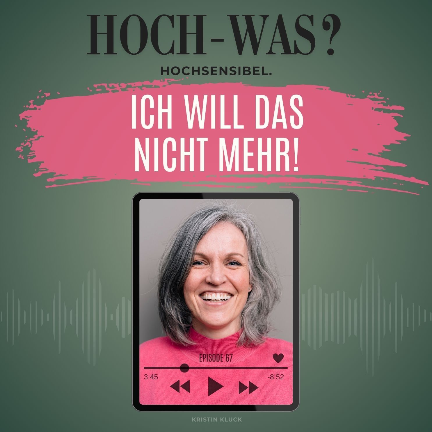 Ich will das nicht mehr!