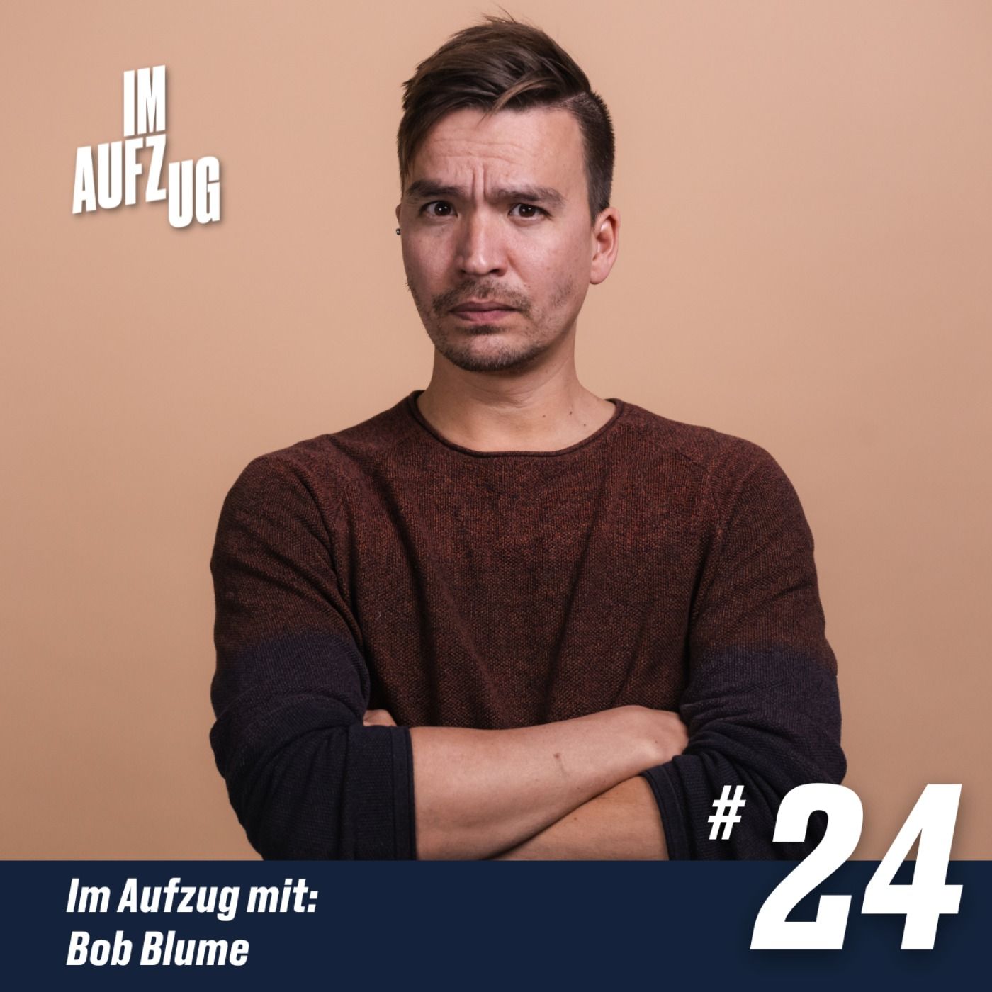 Im Aufzug mit Bob Blume