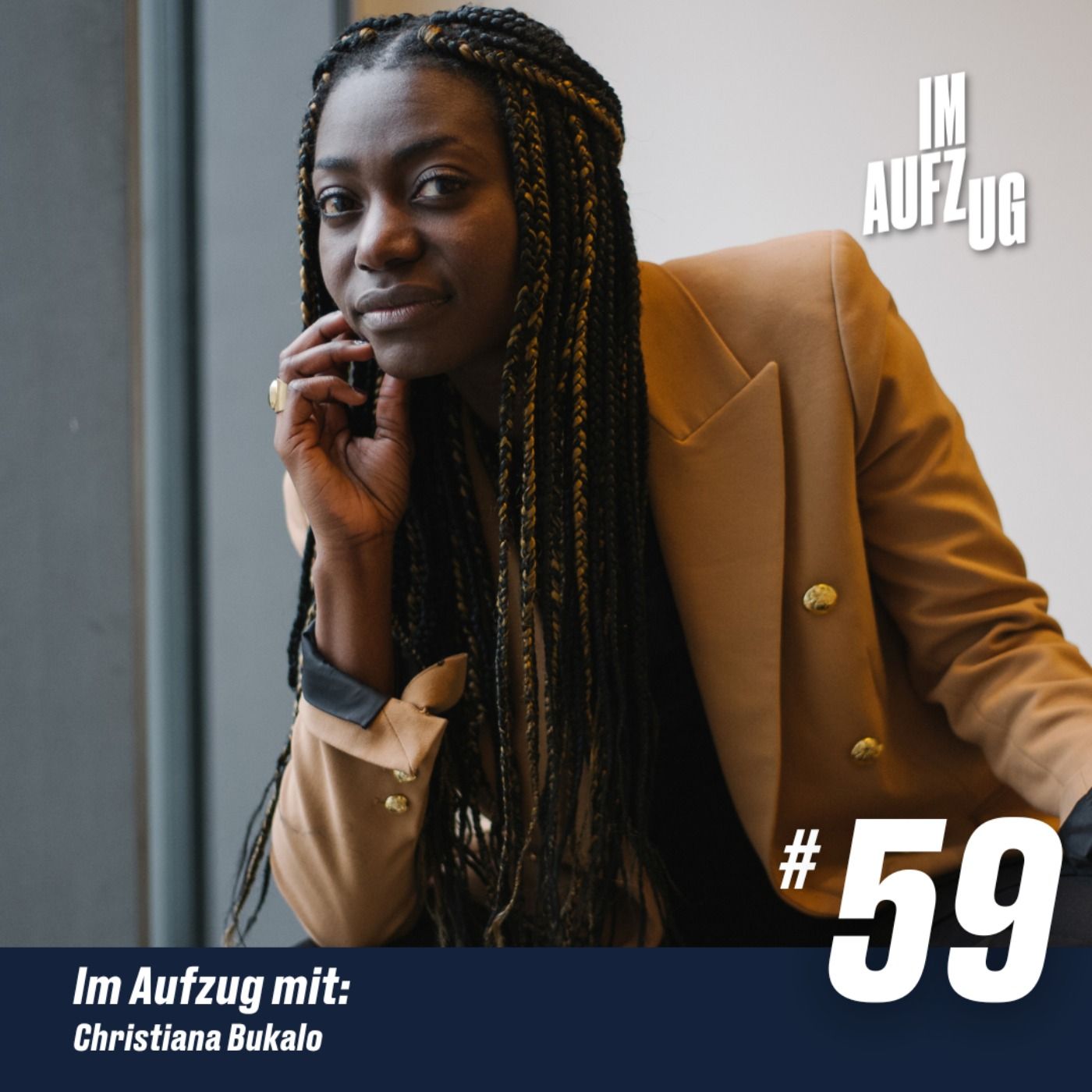 Im Aufzug mit Christiana Bukalo (Statefree e.V.)