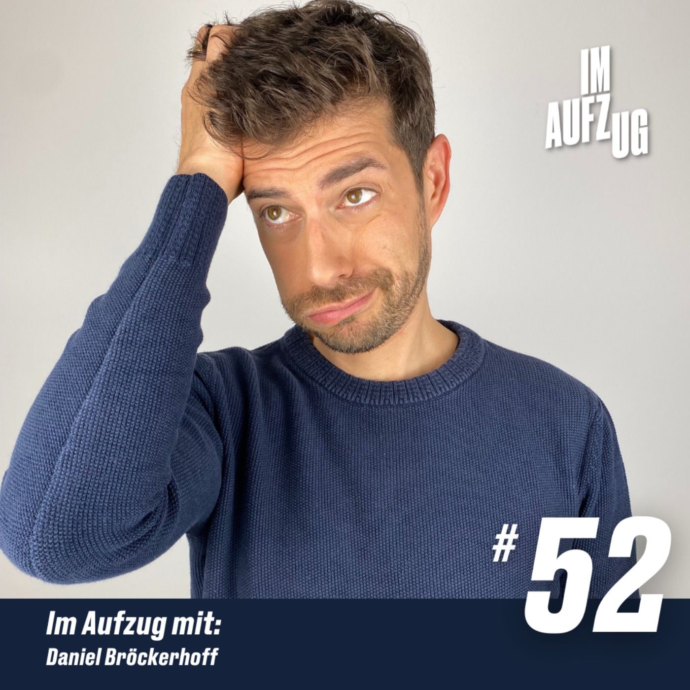 Im Aufzug mit Daniel Bröckerhoff