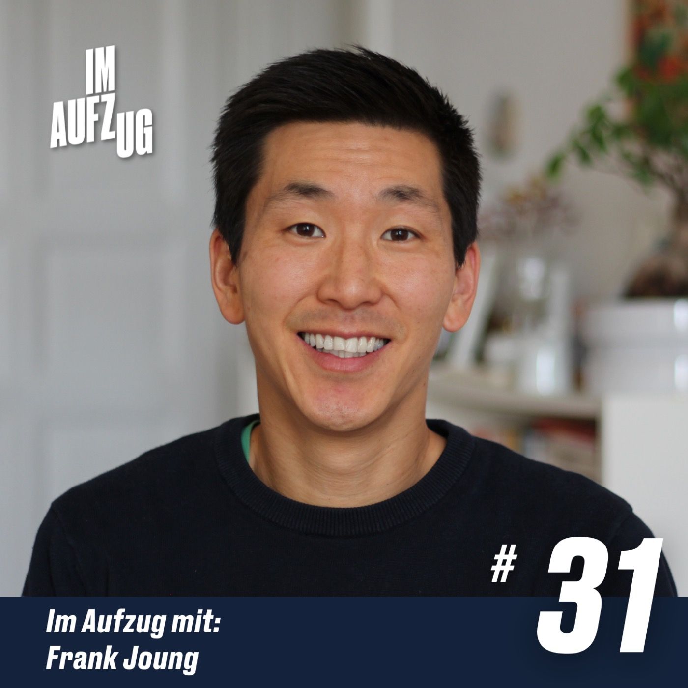 Im Aufzug mit Frank Joung