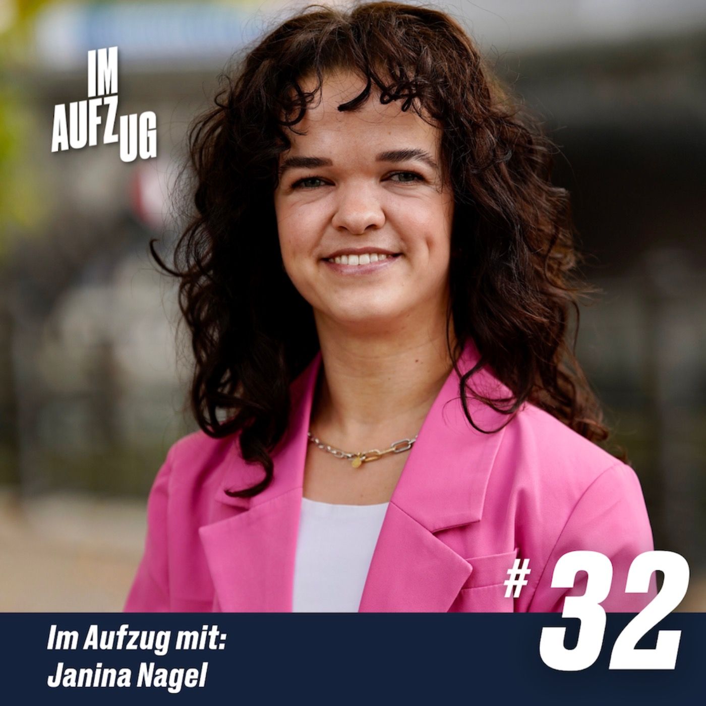 Im Aufzug mit Janina Nagel