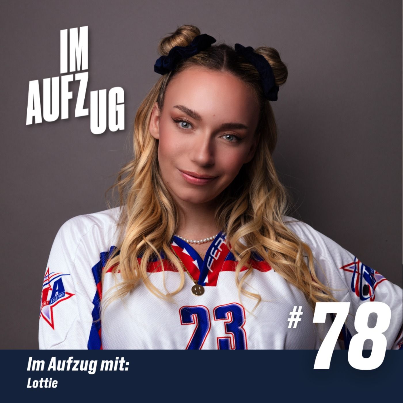 Im Aufzug mit Lottie