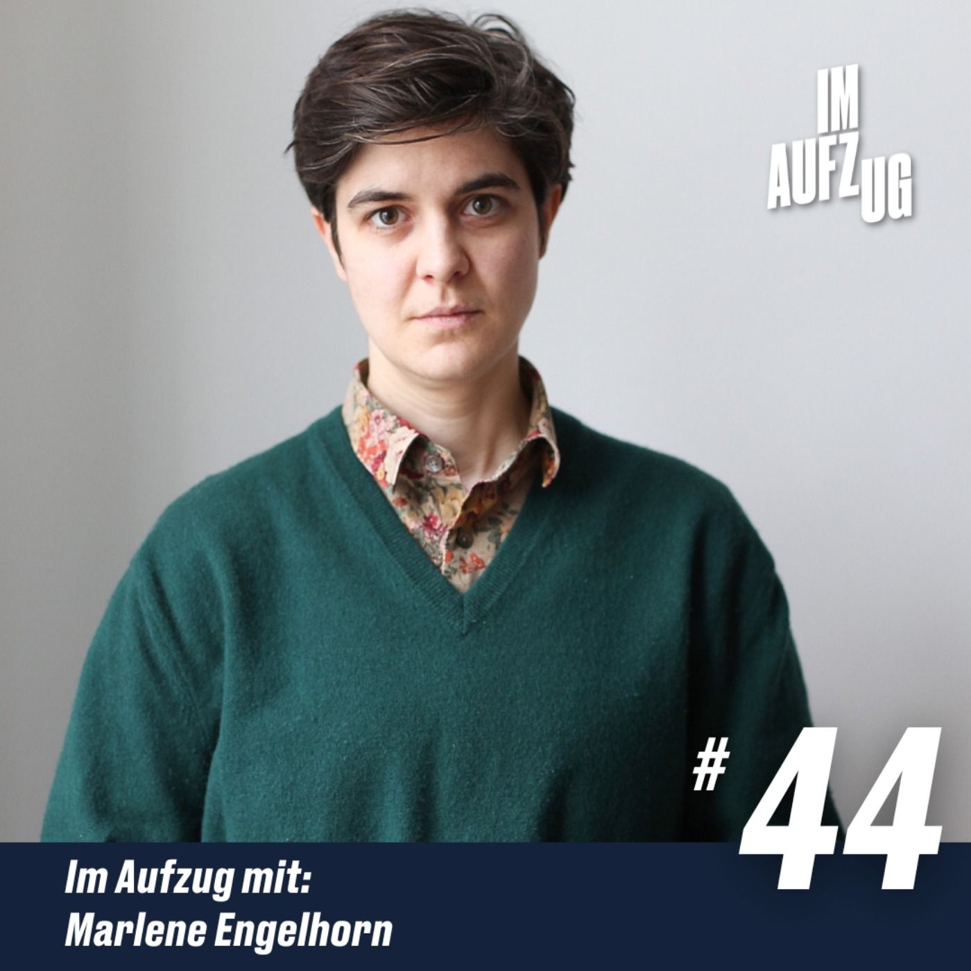 Im Aufzug mit Marlene Engelhorn