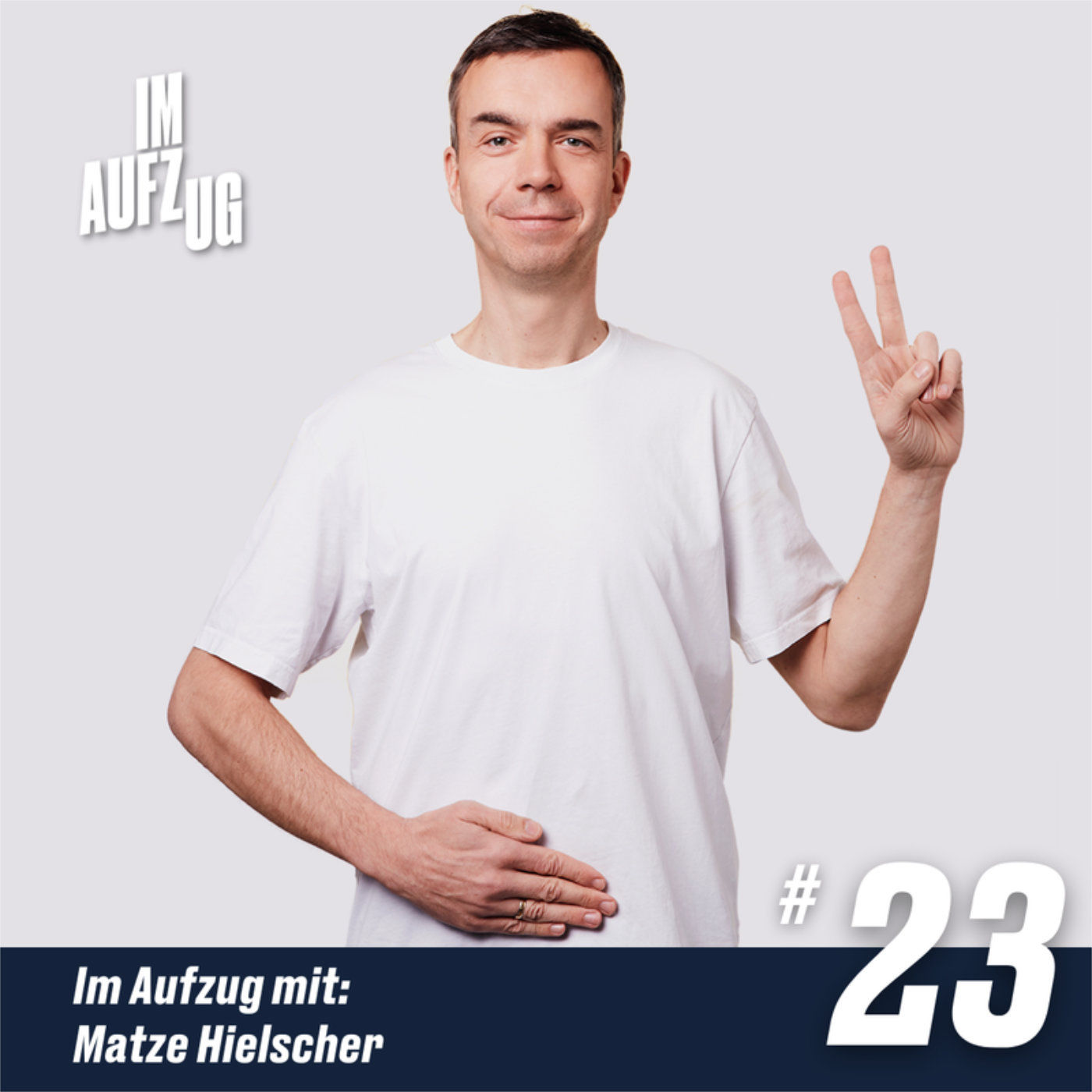 Im Aufzug mit Matze Hielscher