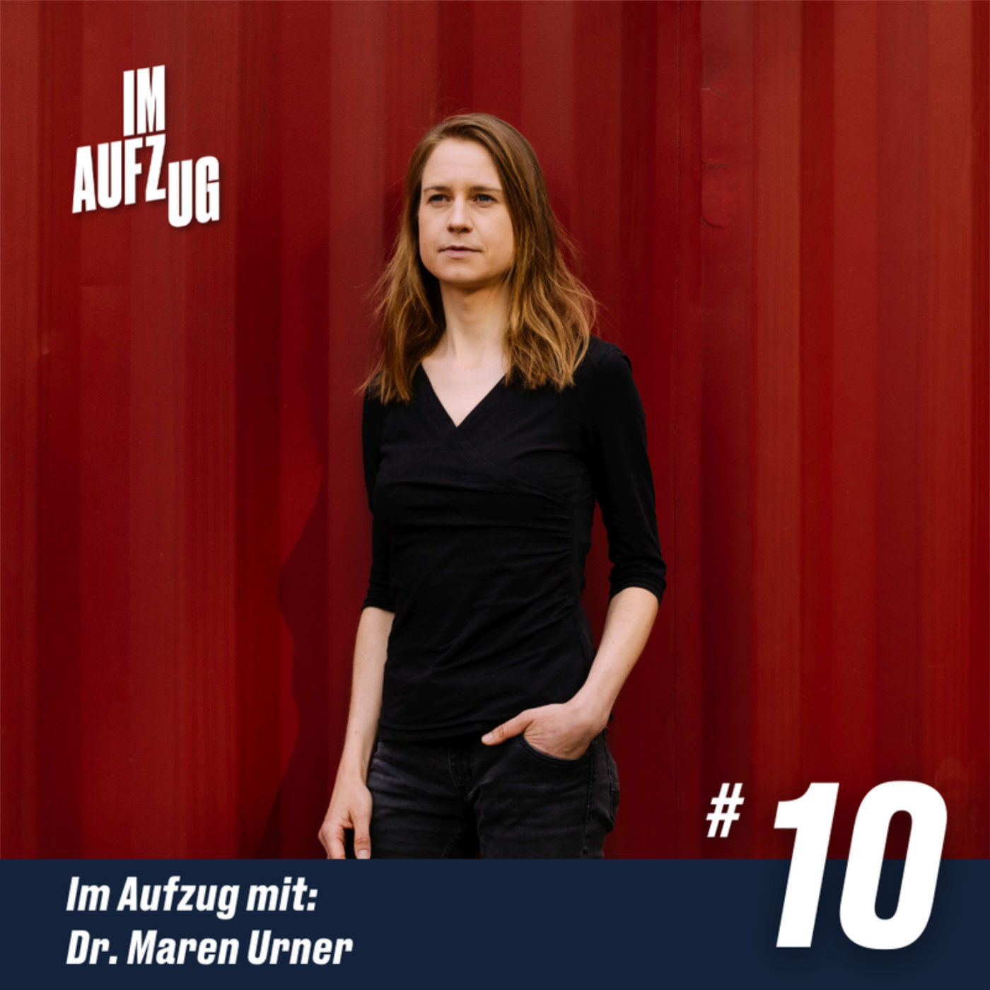 Im Aufzug mit Prof. Dr. Maren Urner, Neurowissenschaftlerin