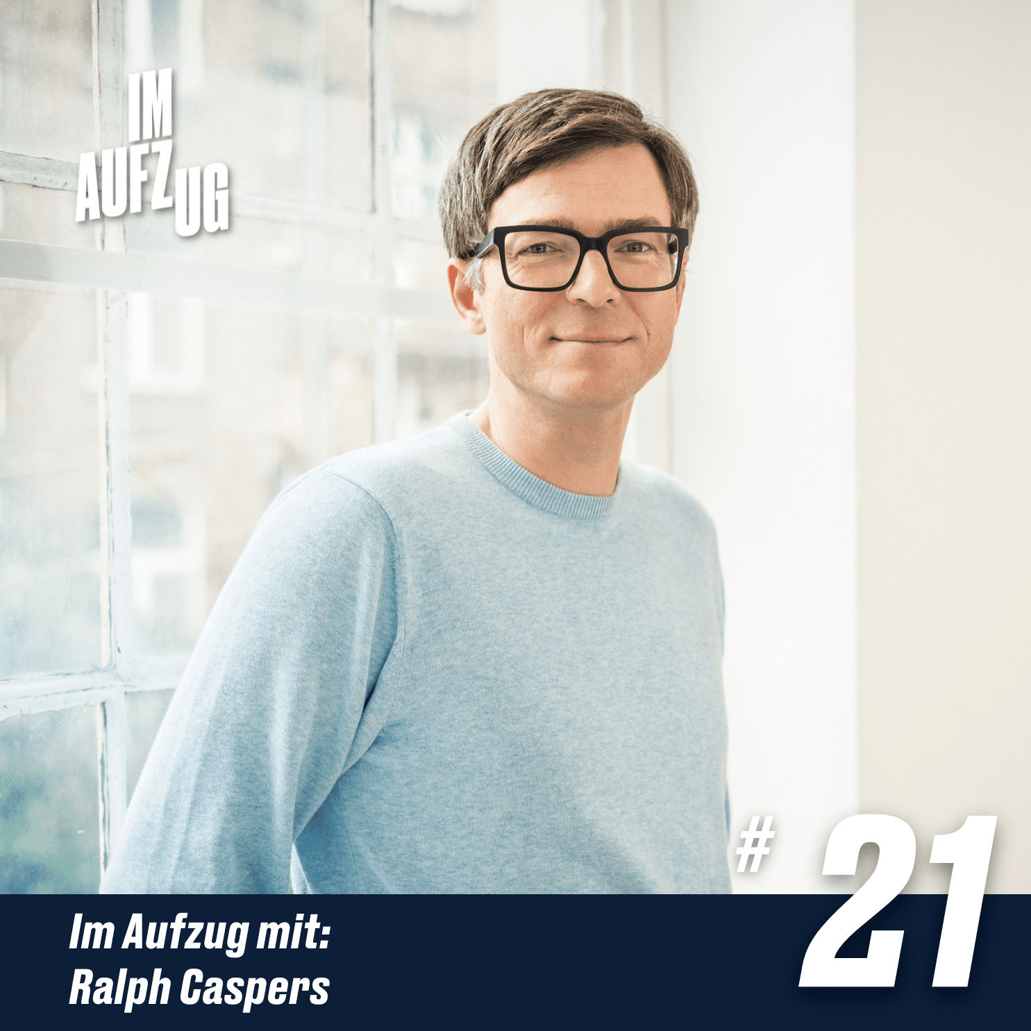 Im Aufzug mit Ralph Caspers