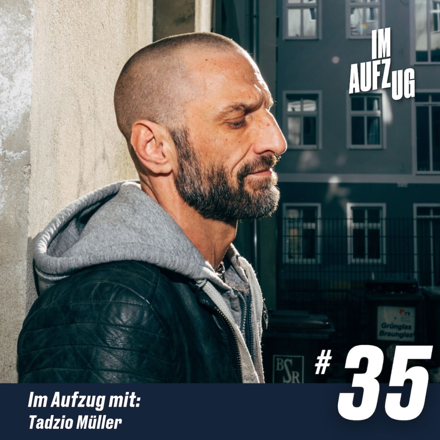 Im Aufzug mit Tadzio Müller