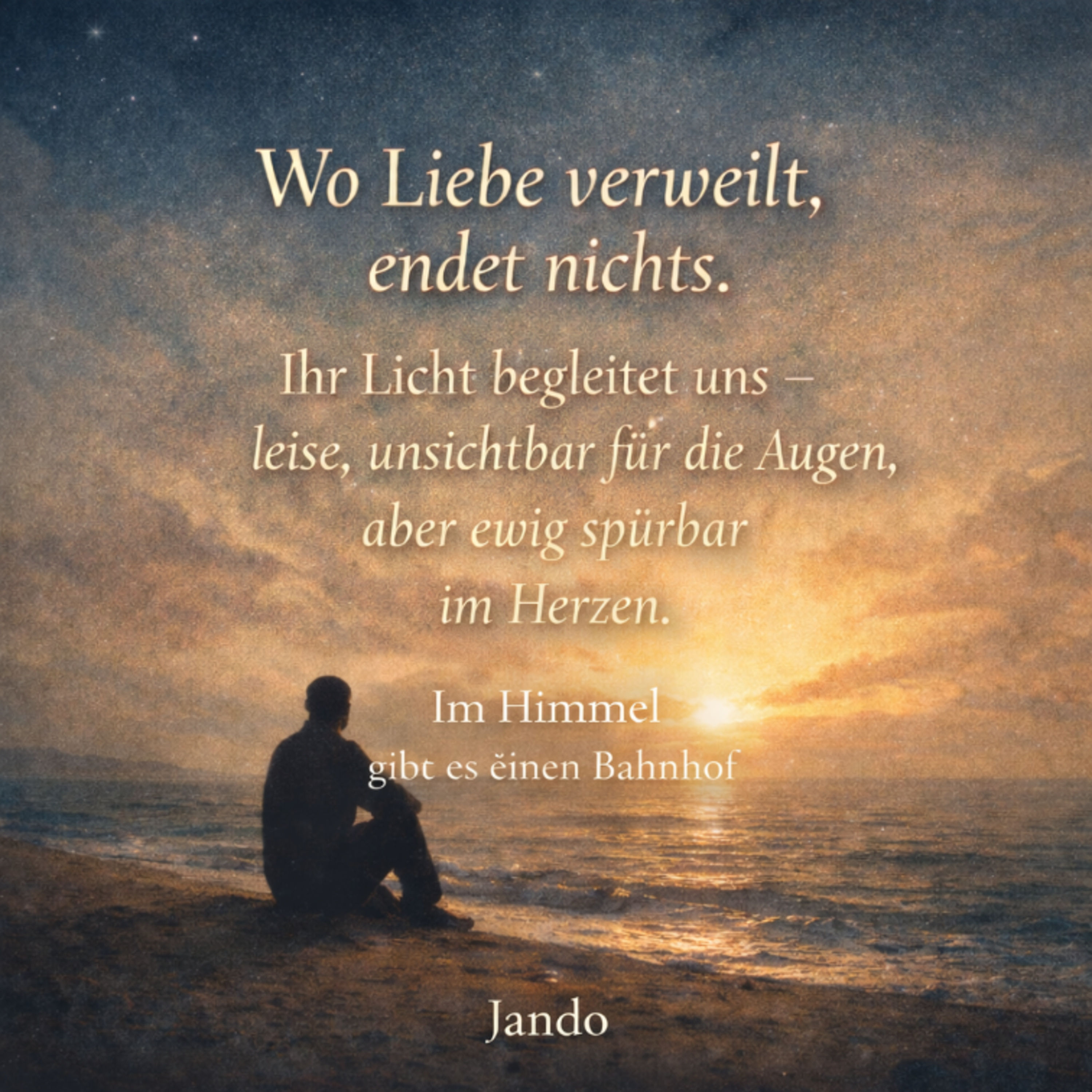 Im Himmel gibt es einen Bahnhof