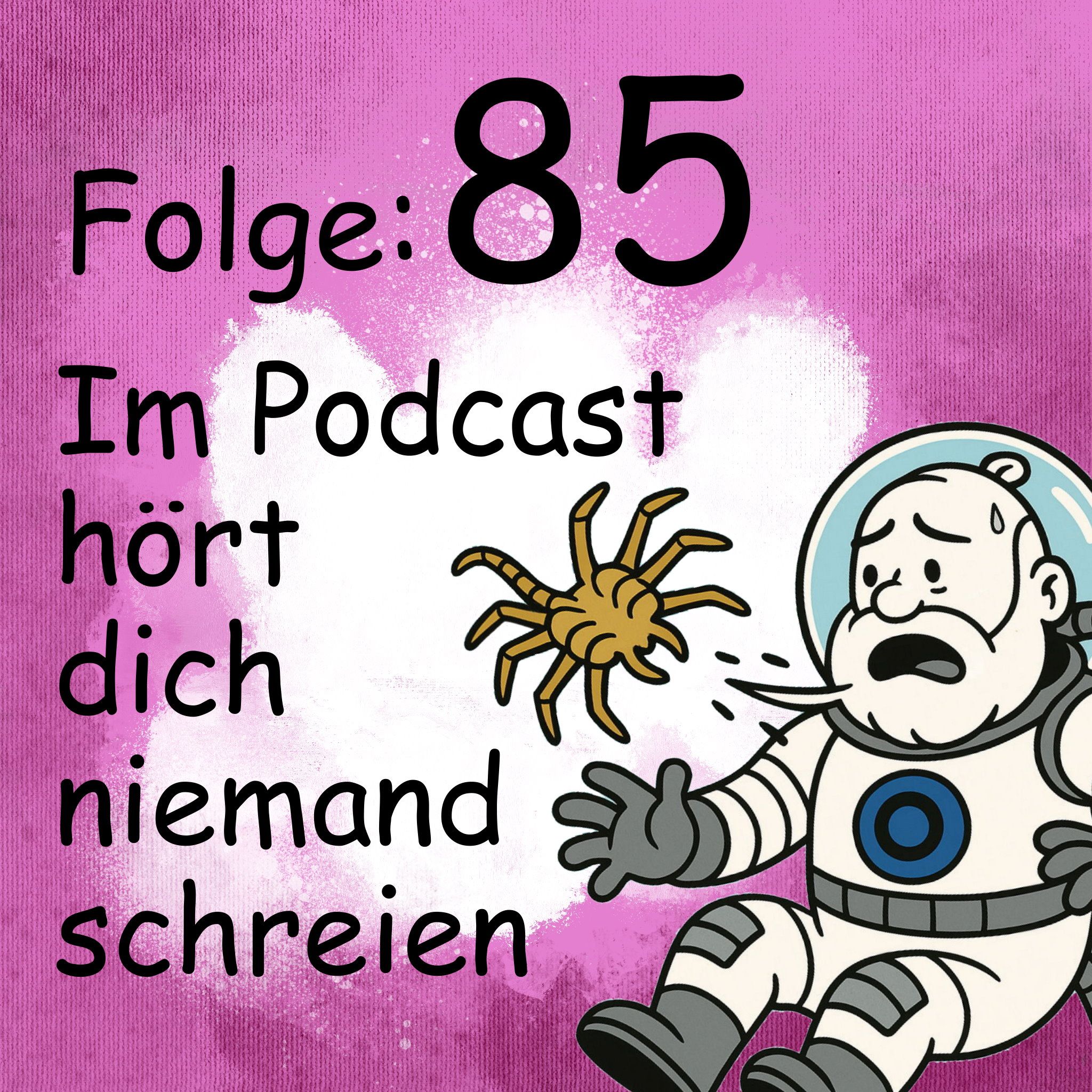 Im Podcast hoert dich niemand schreien