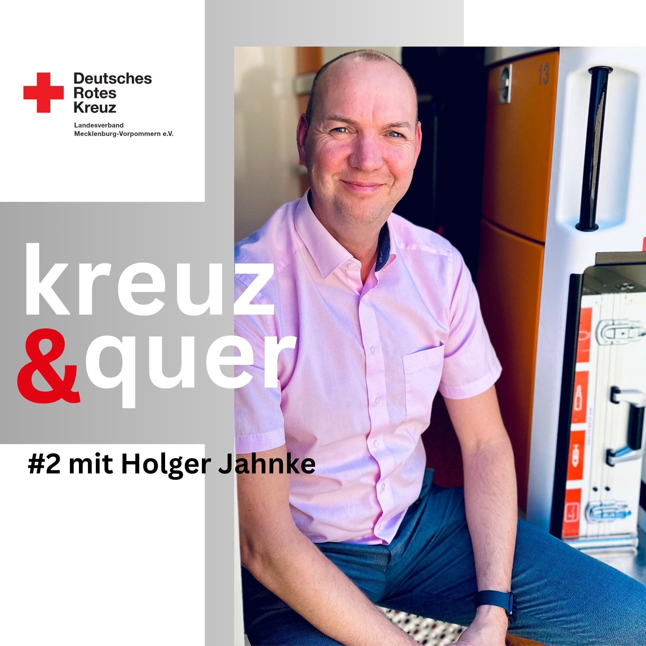 Im Rettungswagen durch Ludwigslust.