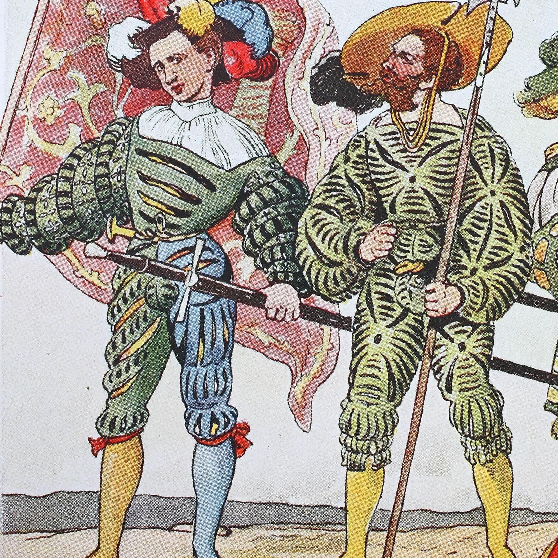 IM SPÄTEN MITTELALTER UND DER FRÜHEN NEUZEIT – Die Landsknechte