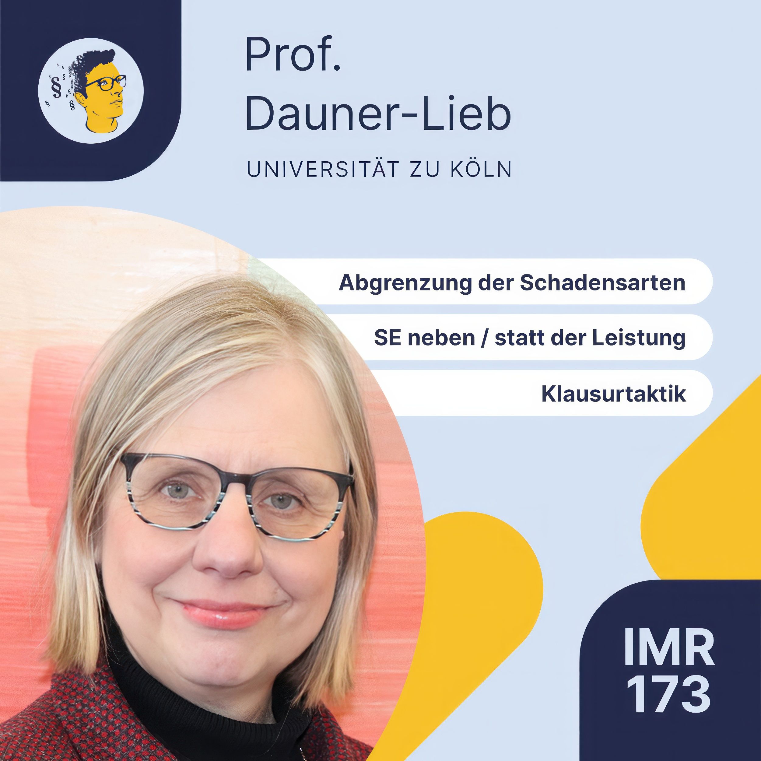 IME009: Schadensersatzrecht, Abgrenzung SE neben der Leistung vs SE statt der Leistung, Verzug, (§§ 278, 280 I, II, 311 II, 311 III, 823, 831 BGB)