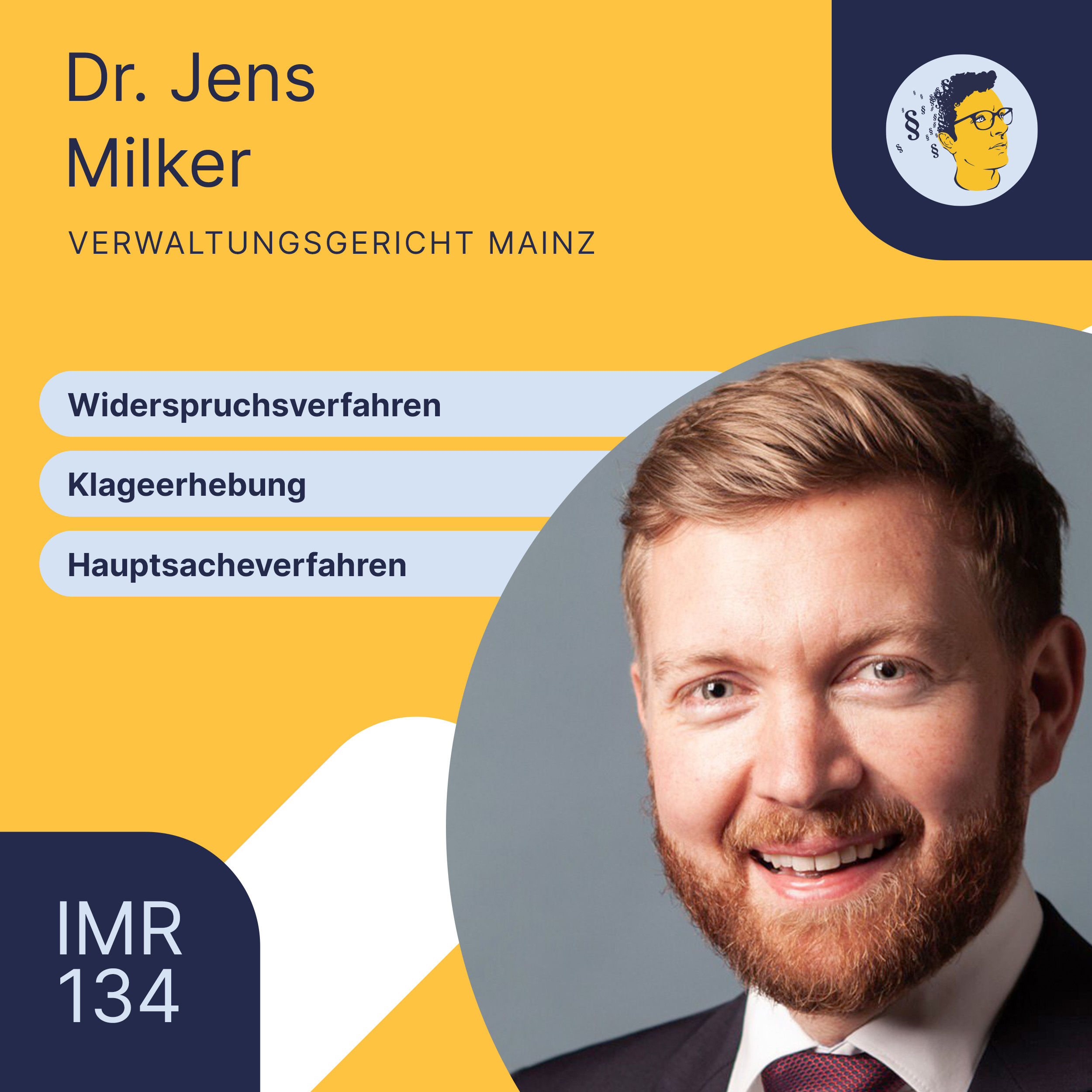 IMR134: Gerichts-Spezial-2: VwGO, Widerspruchsverfahren, Klageerhebung, Hauptsacheverfahren, Elektronische Akte