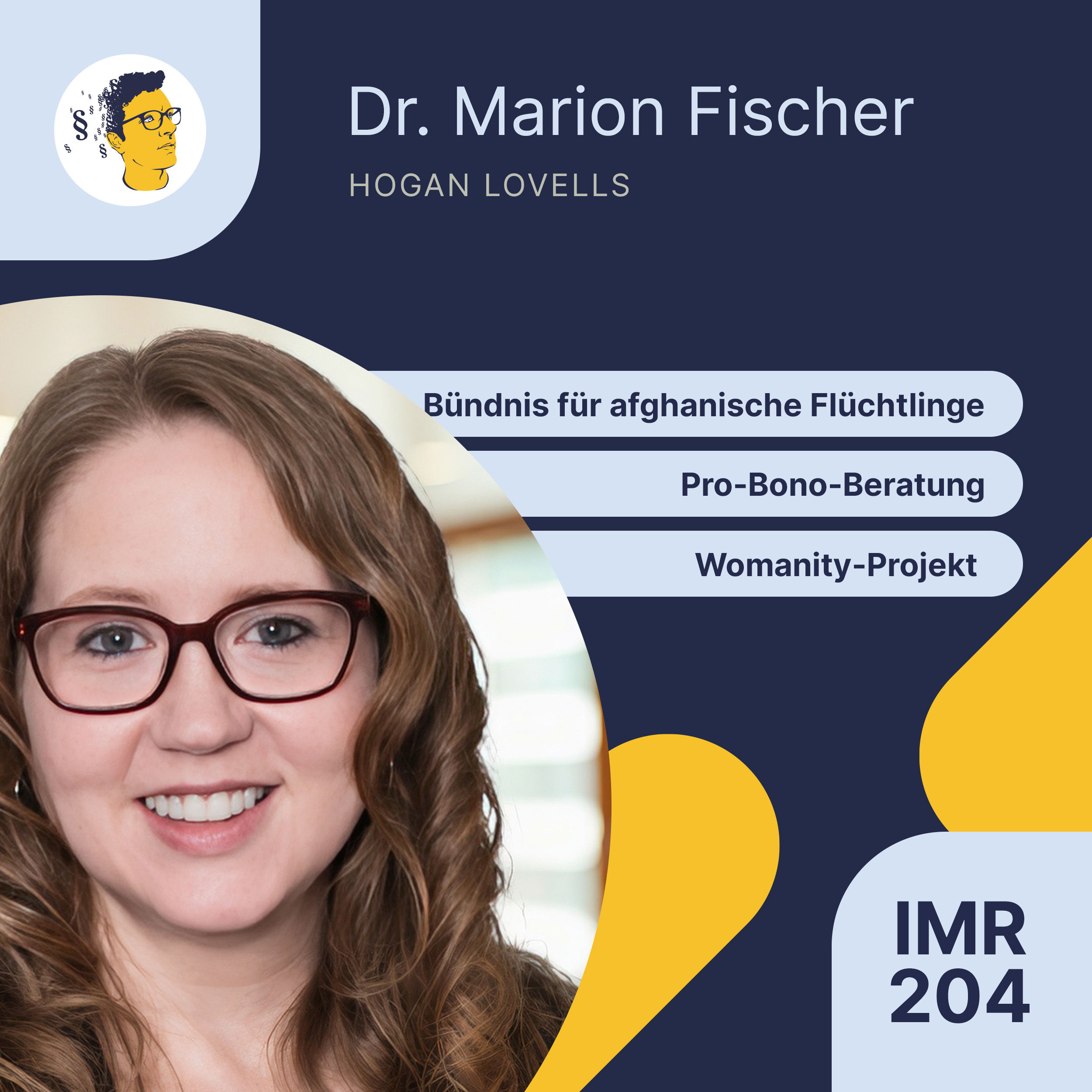 IMR204: Pro-Bono-Beratung, Deutsches Bündnis für afghanische Flüchtlinge, Womanity-Projekt