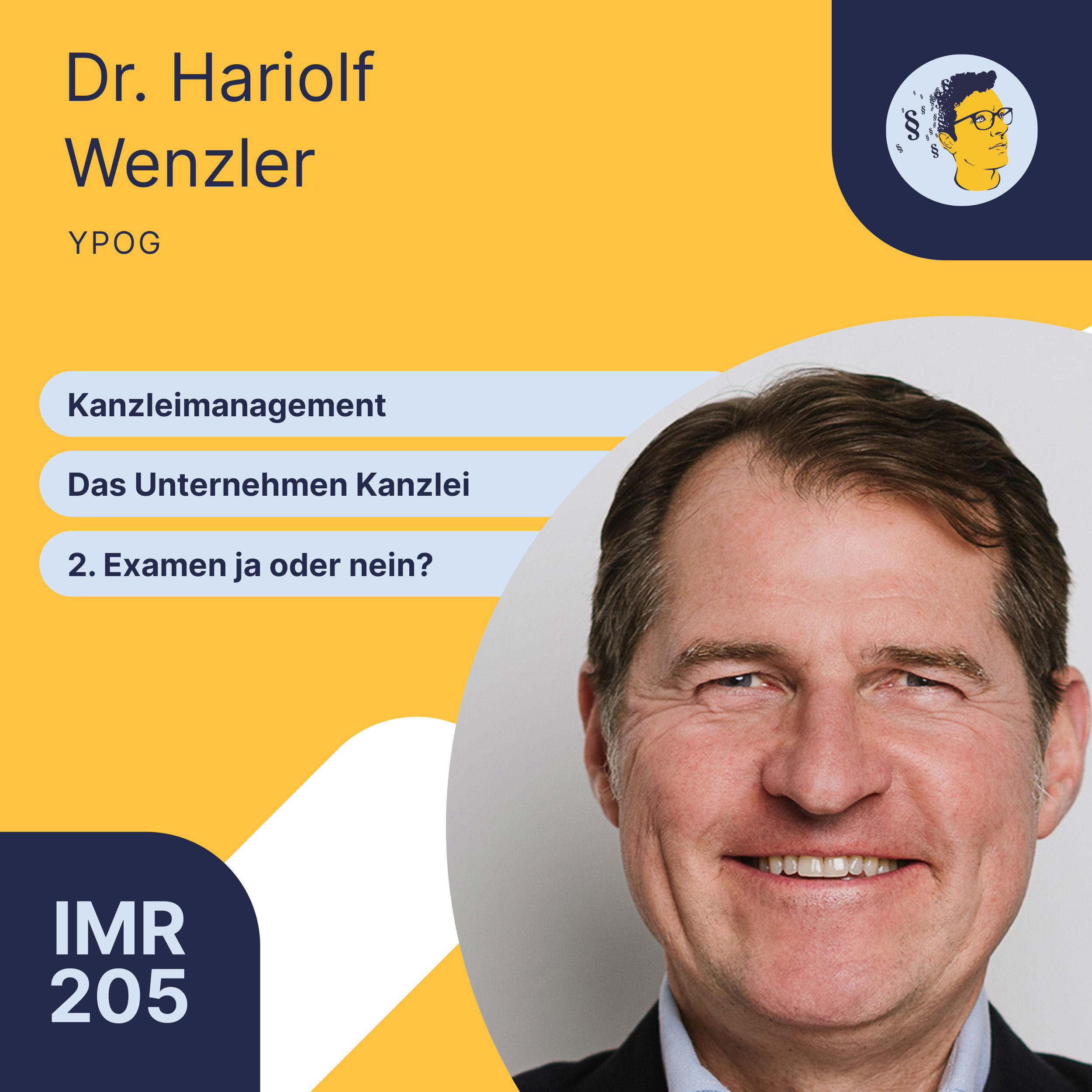 IMR205: Kanzleimanagement, the Business of Law, 2. Examen ja oder nein?