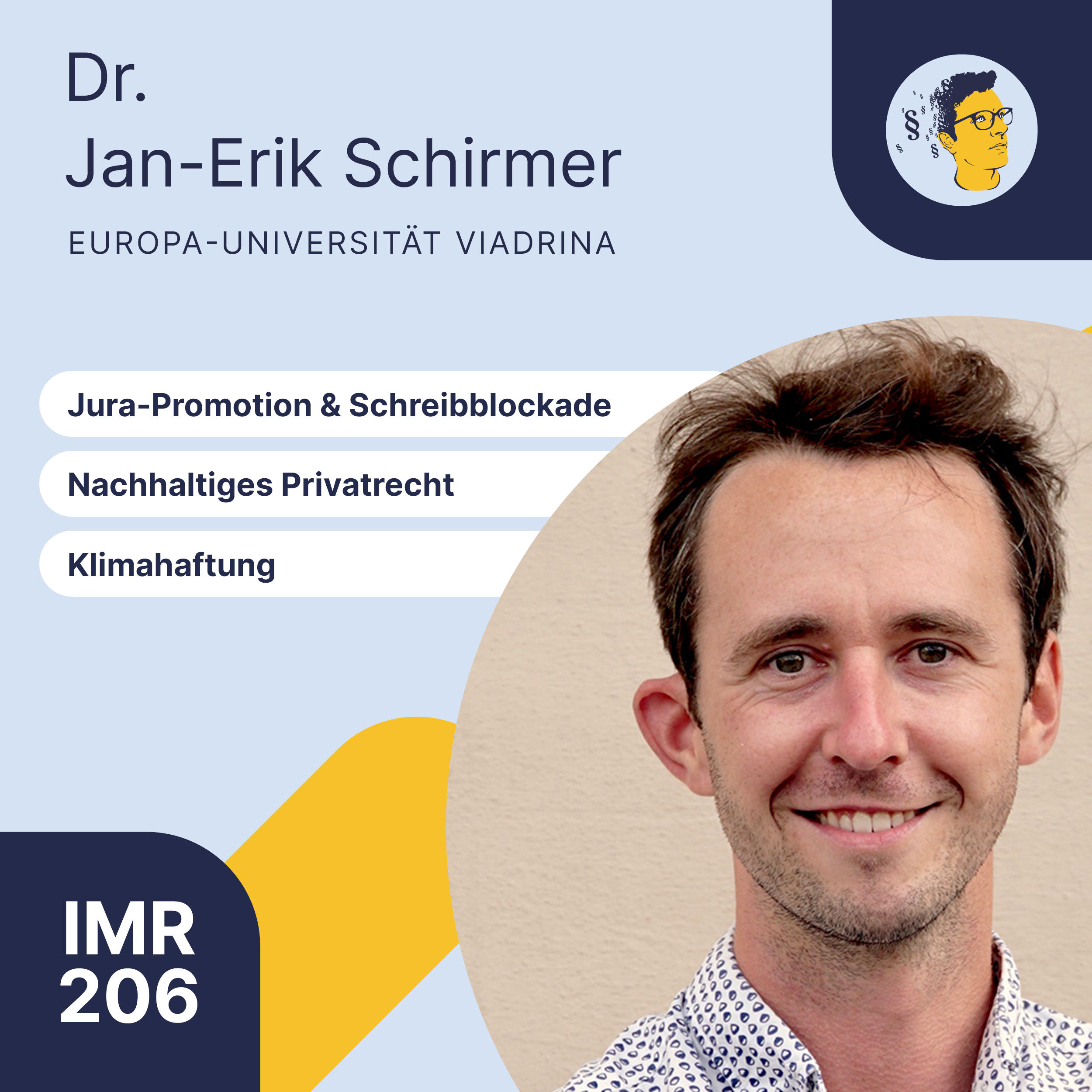 IMR206: Jura-Promotion & Schreibblockade, Nachhaltiges Privatrecht, Klimahaftung für CO2-Ausstoß (RWE-Verfahren)