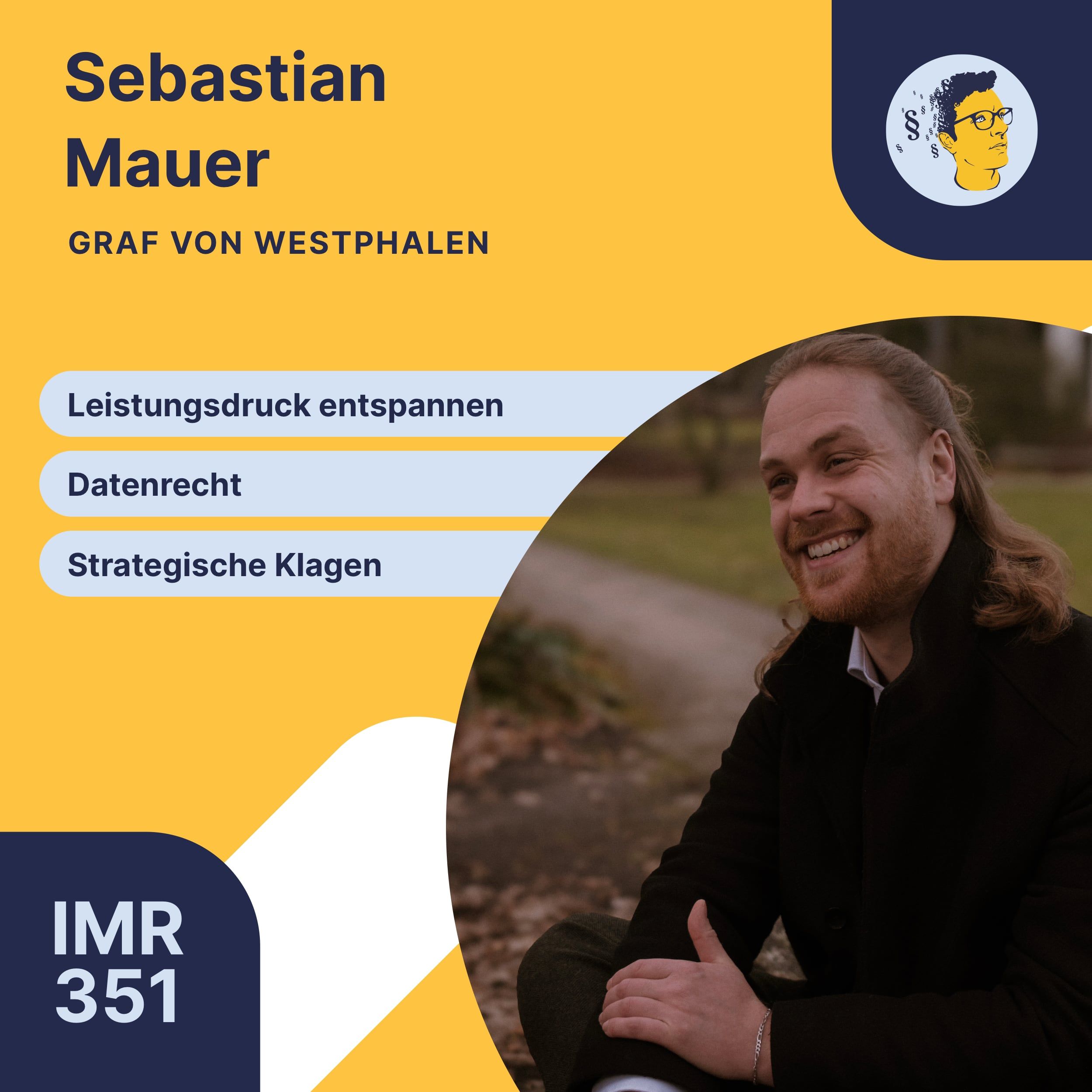 IMR351: Leistungs- und Notendruck entspannt begegnen, Corona-Ref, Datenrecht, AI Act, strategische Datenschutzklagen