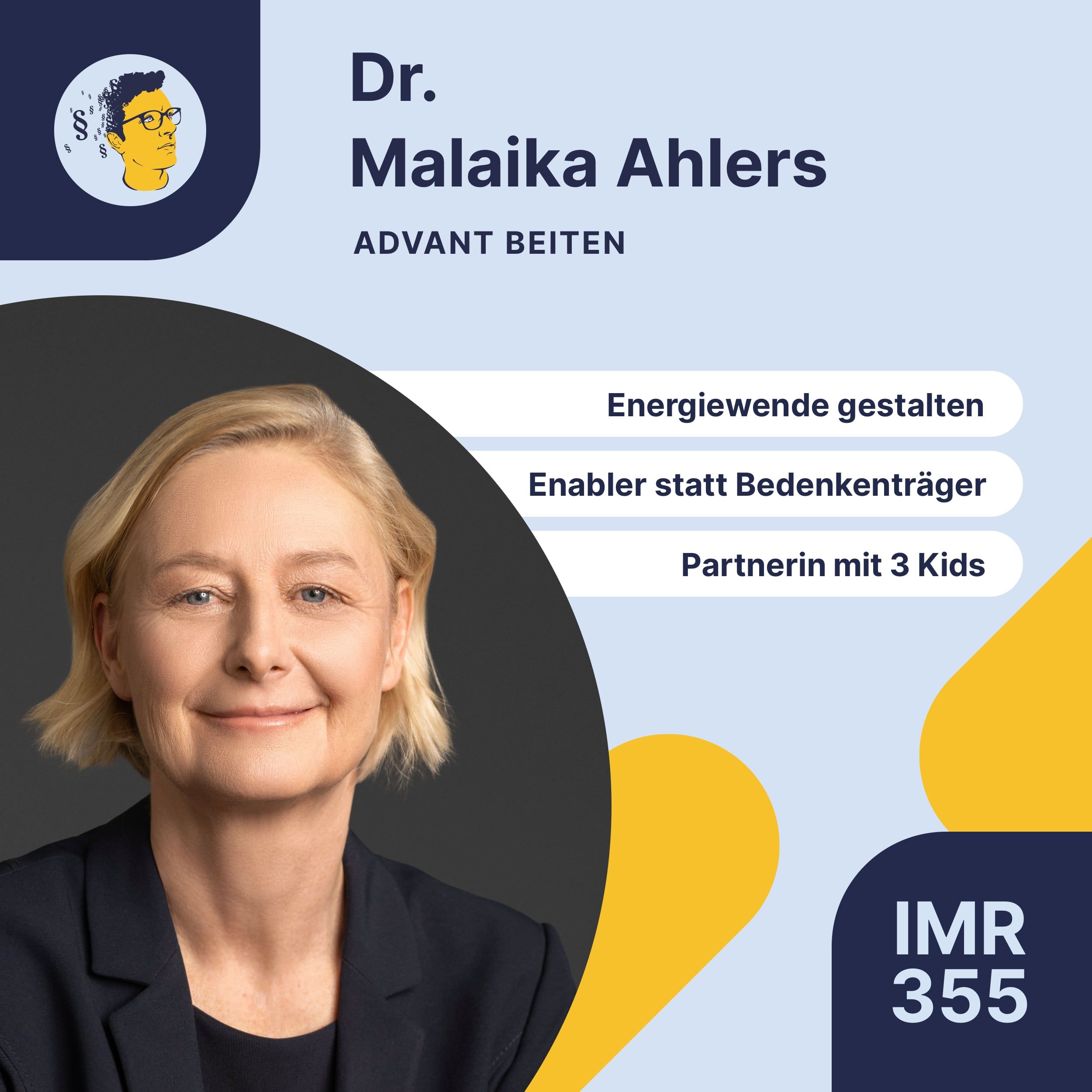 IMR355: Energiewende gestalten, dezentrale Quartiersversorgung, 3 Kinder & Partnerin, Arbeit beim Anwaltverein, Enabler statt Bedenkenträger