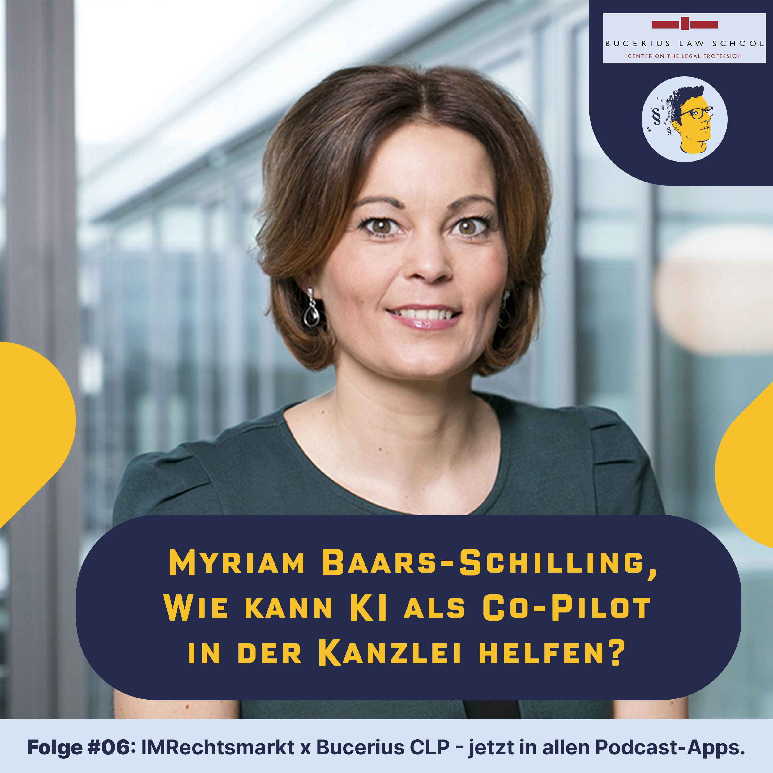 IMRechtsmarkt006 (x Bucerius CLP): Wie kann KI als Co-Pilot in der Kanzlei helfen?