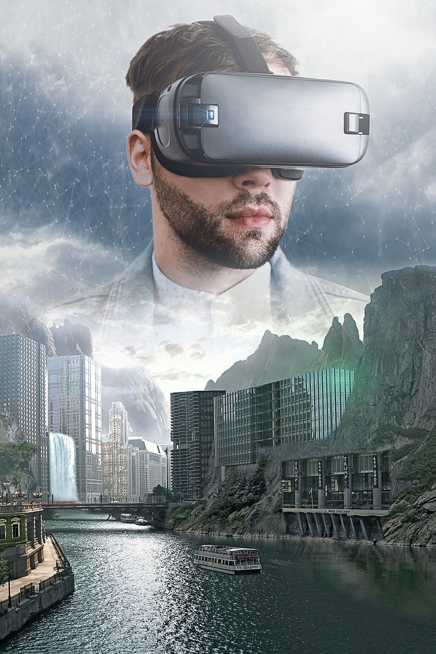 In der Berggondel über Hamburg – Virtual Reality