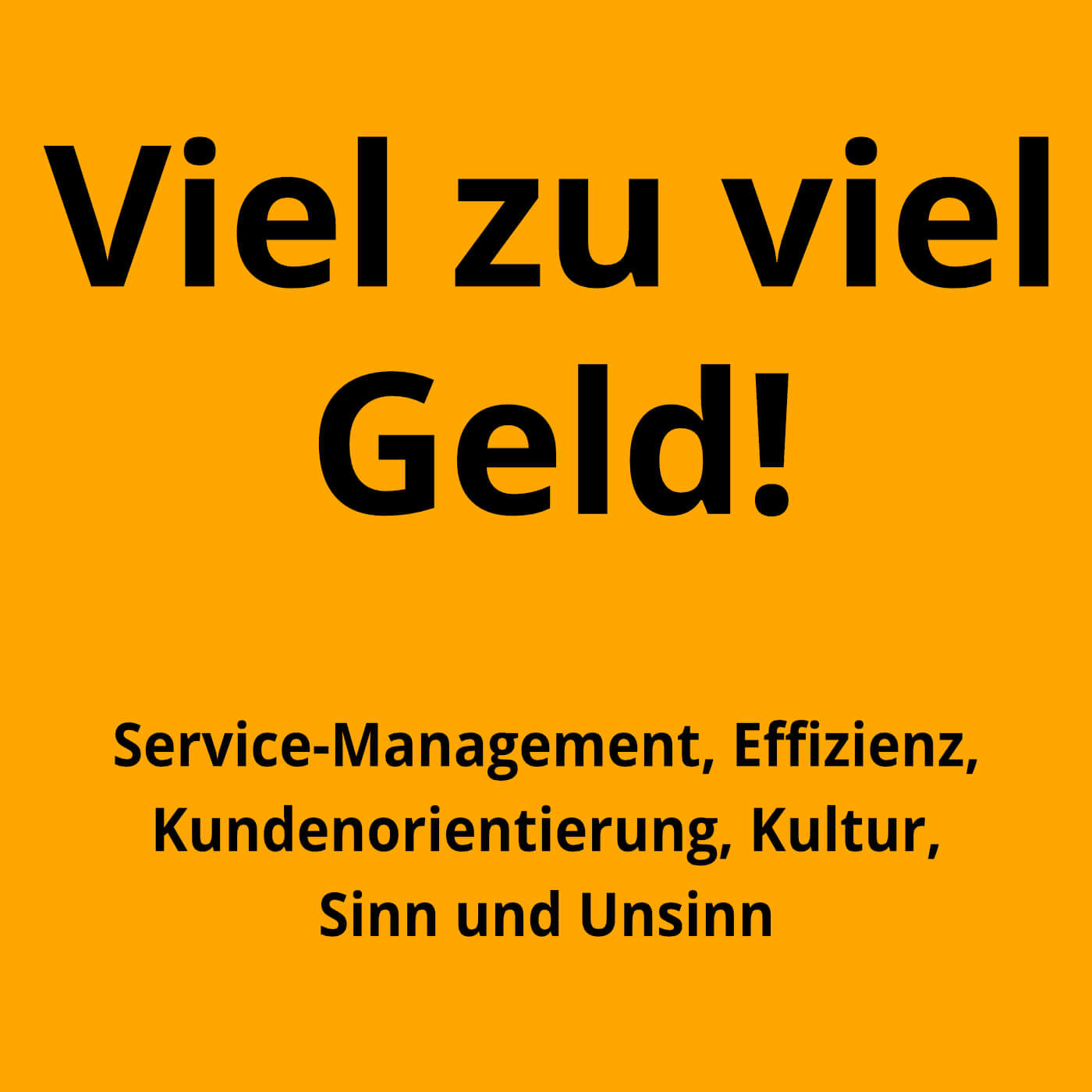 In der IT steckt noch viel zu viel Geld