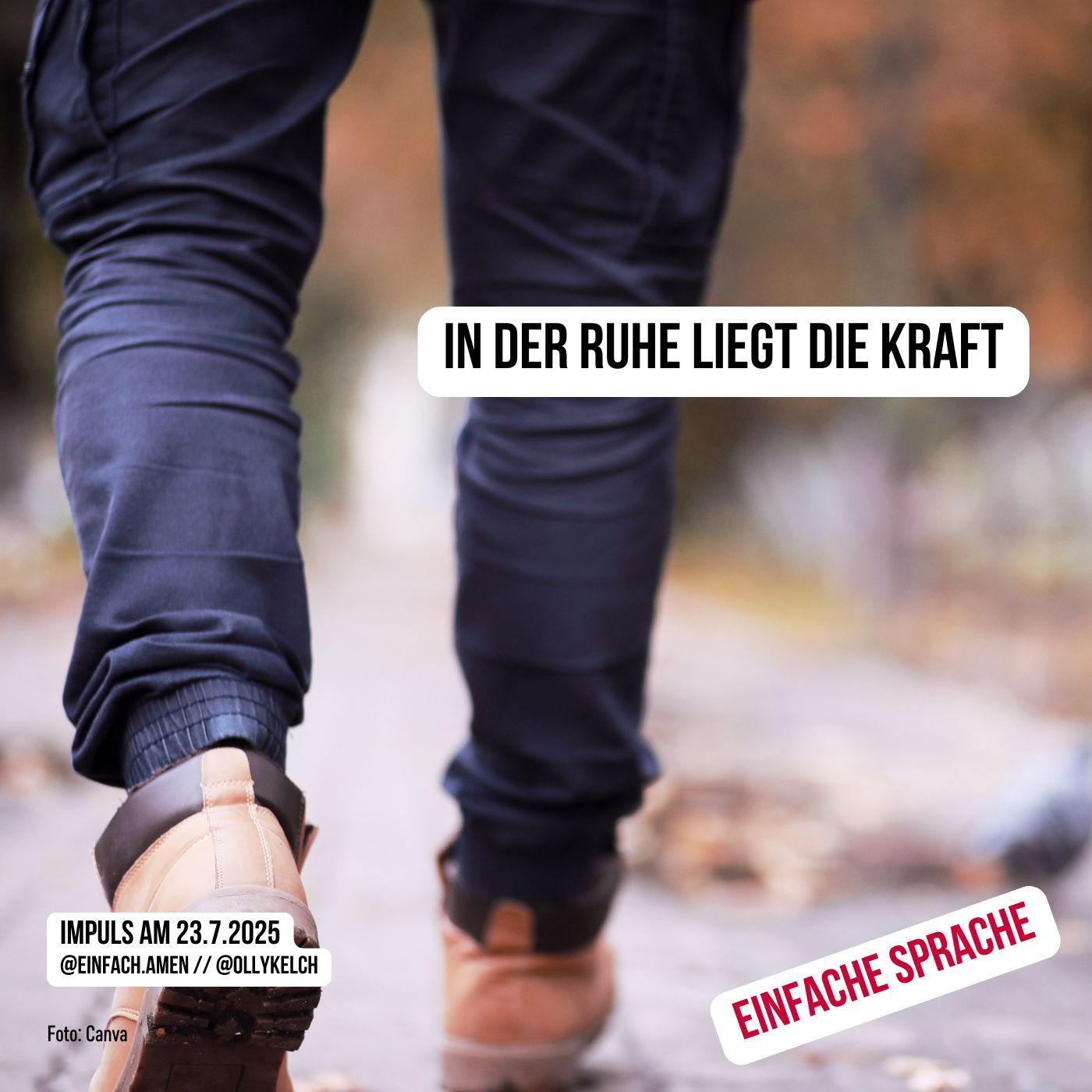 In der Ruhe liegt die Kraft (23.7.2025)