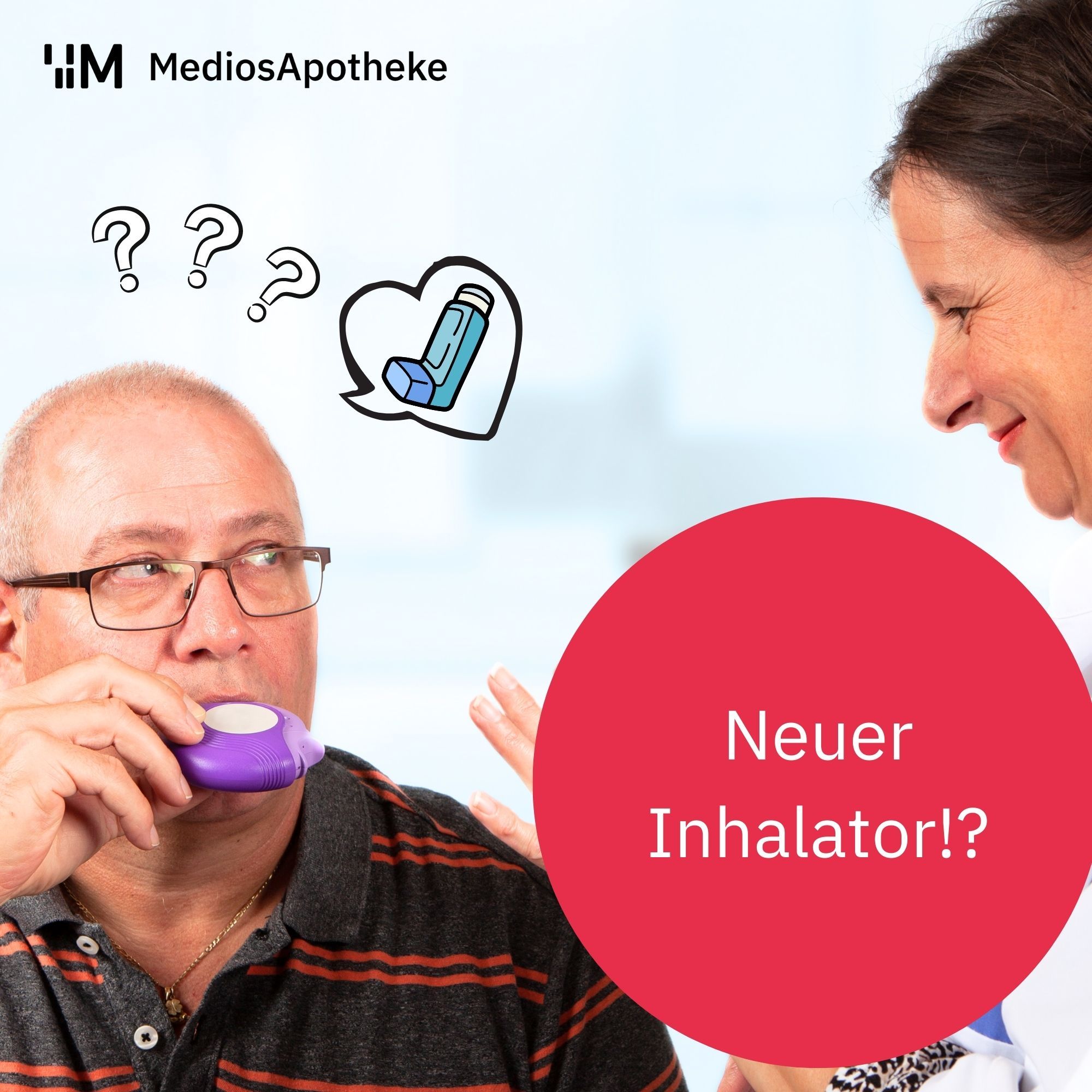 Inhalator-Schulung: die richtige Anwendung & Benutzung | ausführlich & kostenfrei in deiner Apotheke