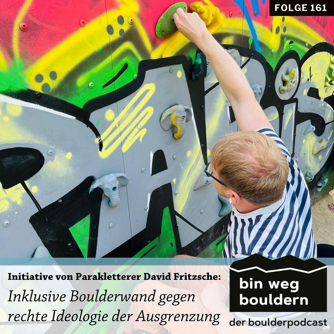 Inklusive Boulderwand gegen rechte Ideologie der Ausgrenzung