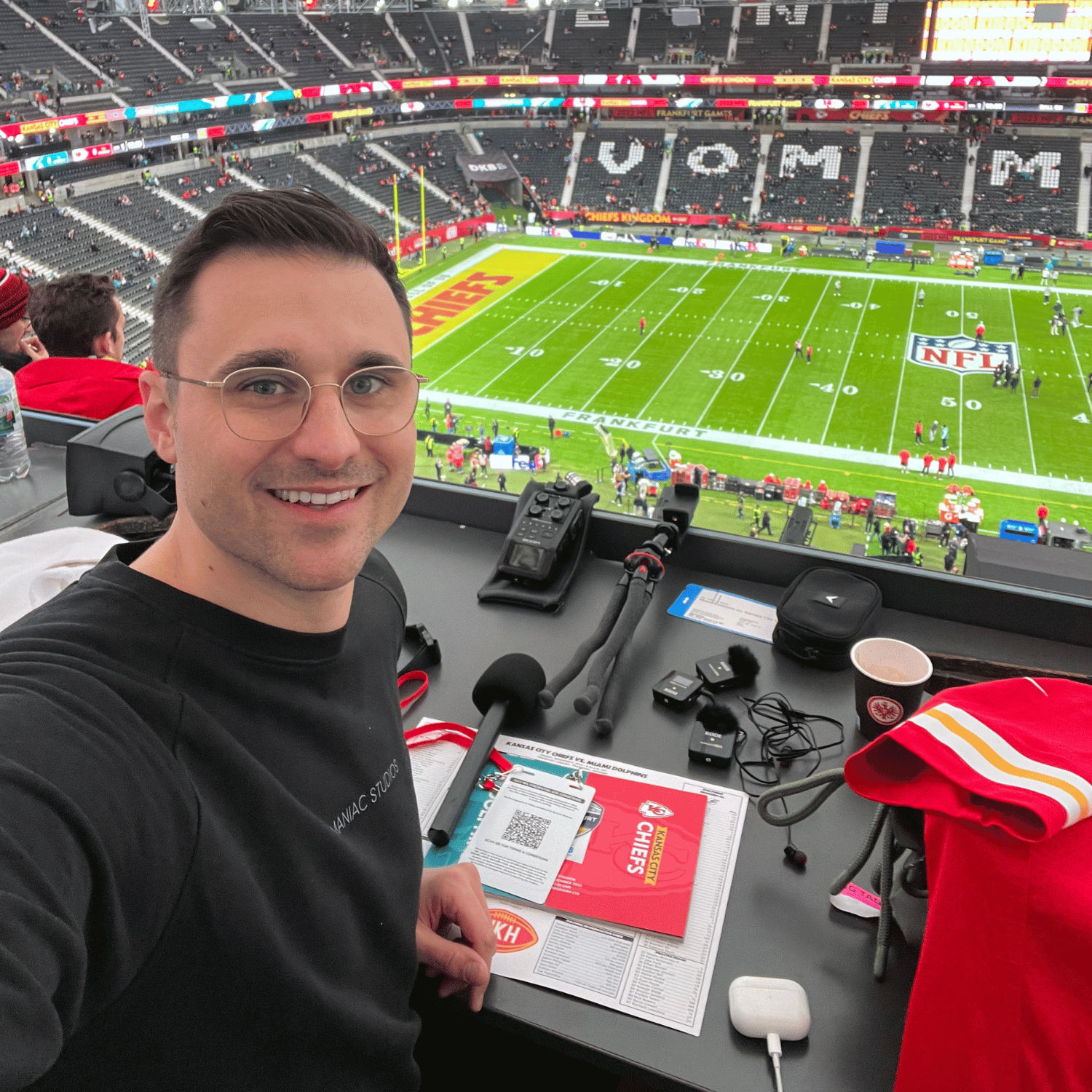 Inside the NFL: Meine Audio-Reportage von den NFL Frankfurt Games | #433