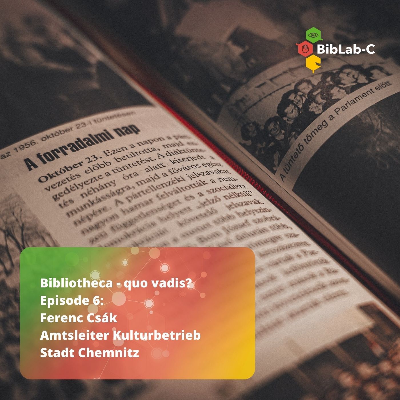 Interview mit Ferenc Csák, Amtsleiter Kulturbetrieb der Stadt Chemnitz