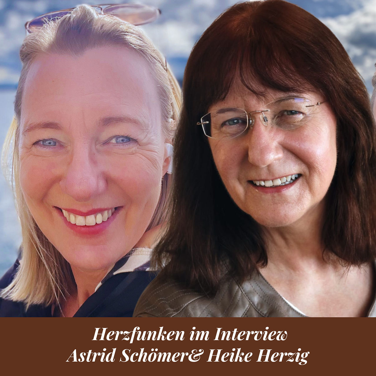 Intuitiv Wirken - Heike Herzig mit Astrid Schömer im Herzfunken Podcast Interview