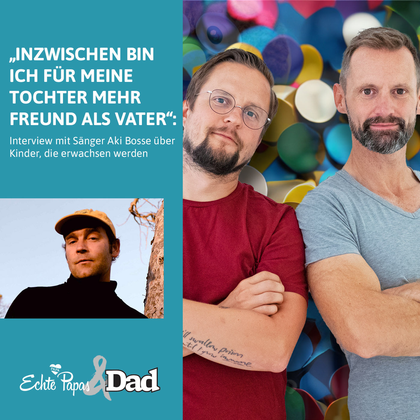 „Inzwischen bin ich für meine Tochter mehr Freund als Vater“: Interview mit Sänger Aki Bosse
