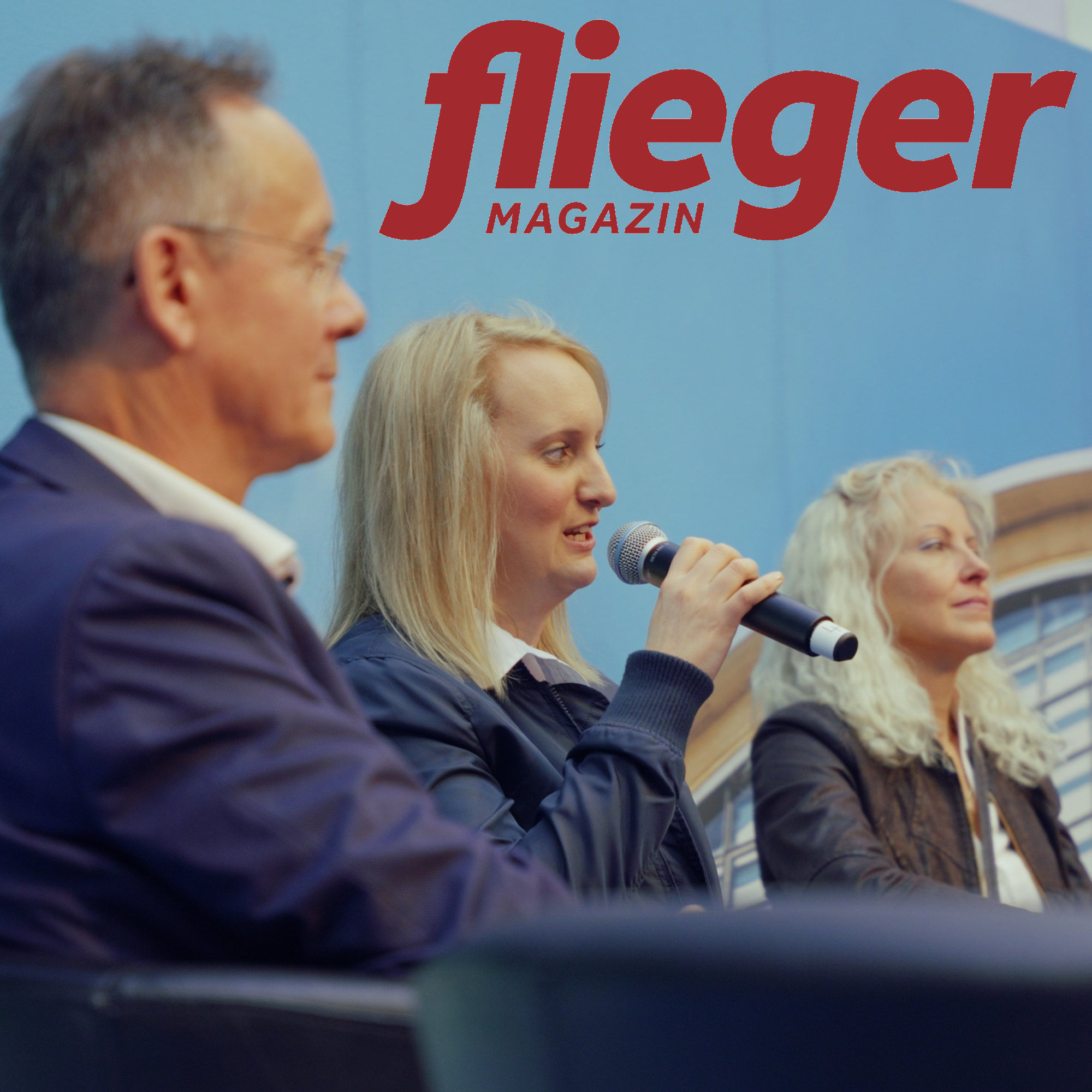 Isabella lernt fliegen - Diskussion auf der AERO 2024