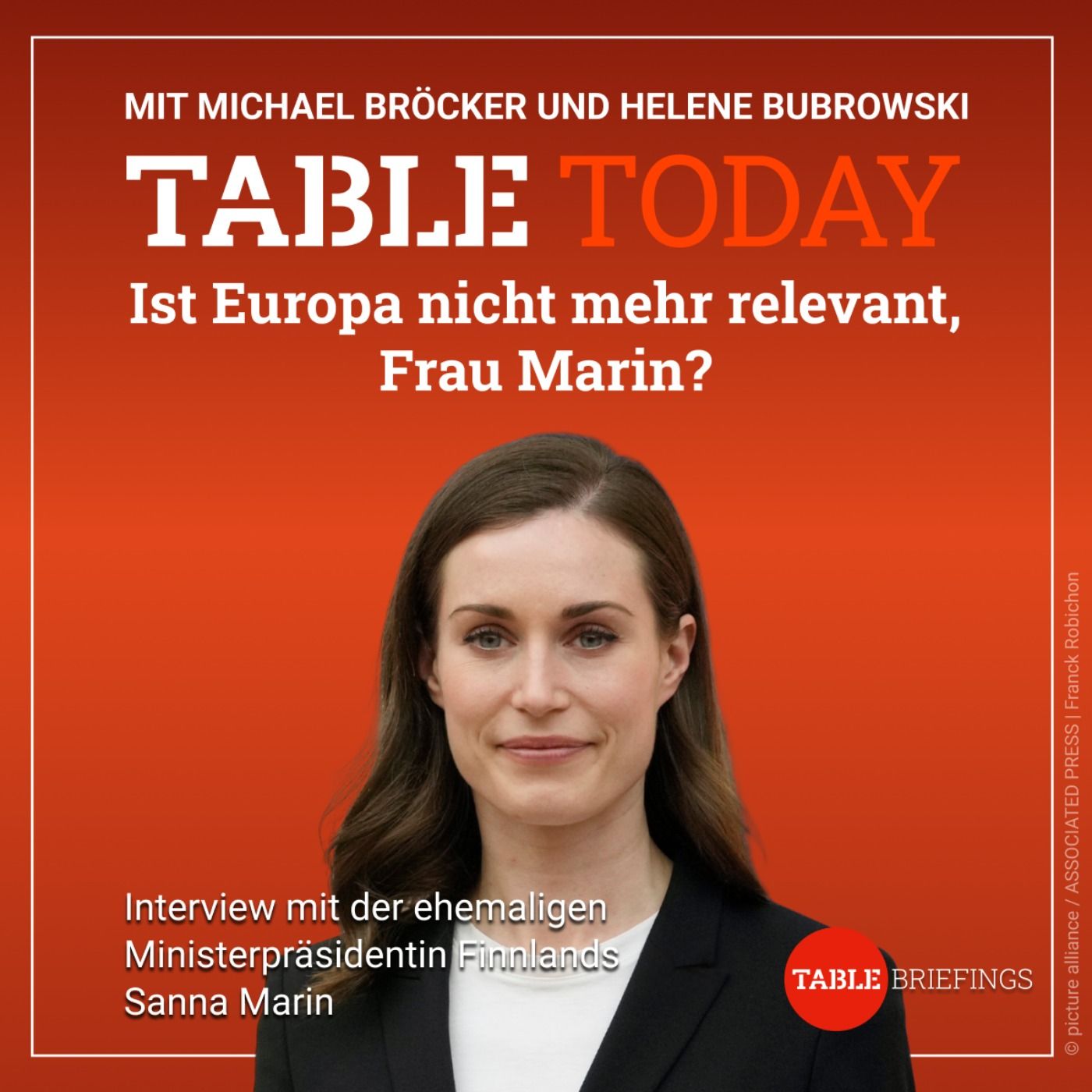 Ist Europa nicht mehr relevant, Frau Marin?
