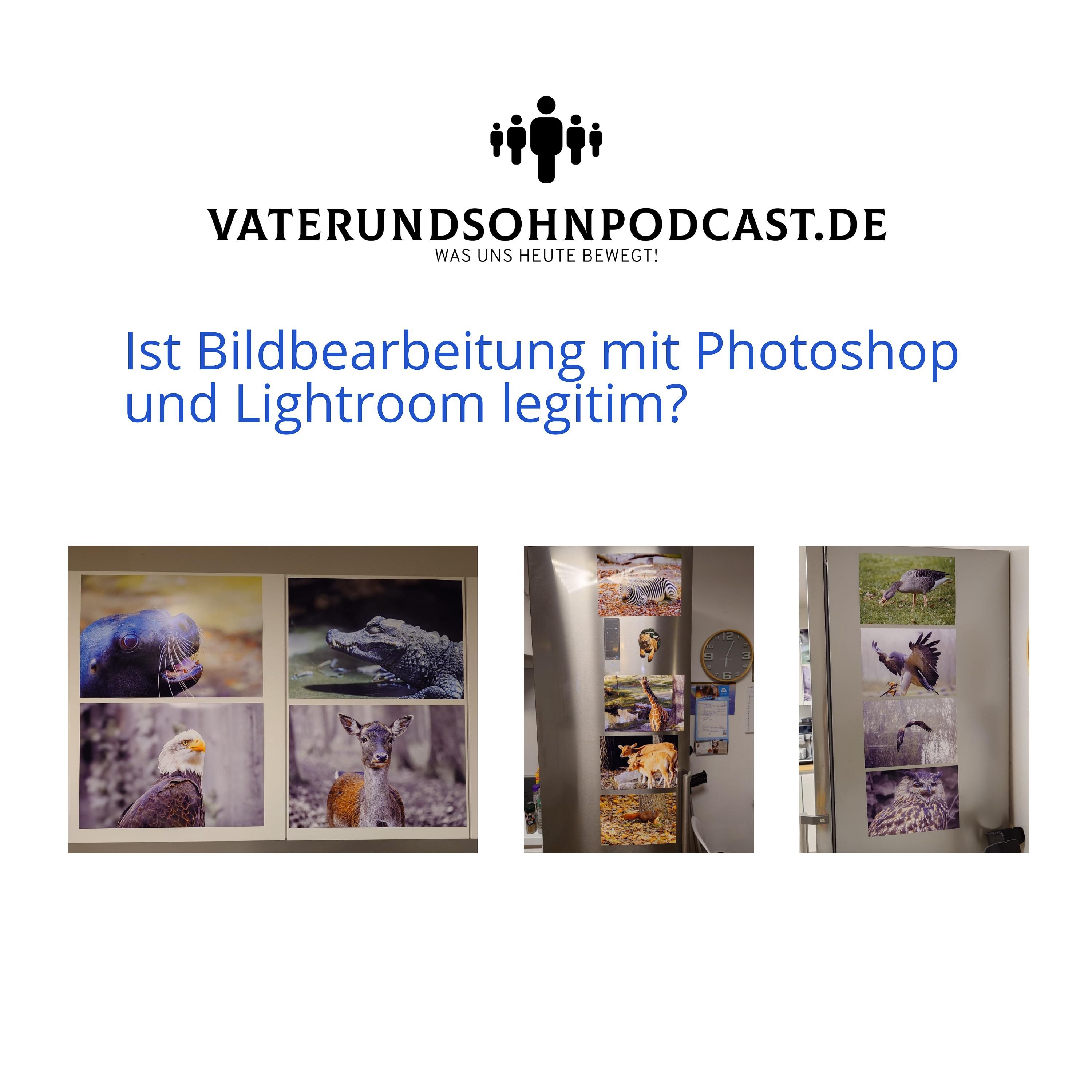 Ist Fotobearbeitung mit Photoshop und Lightroom legitim?