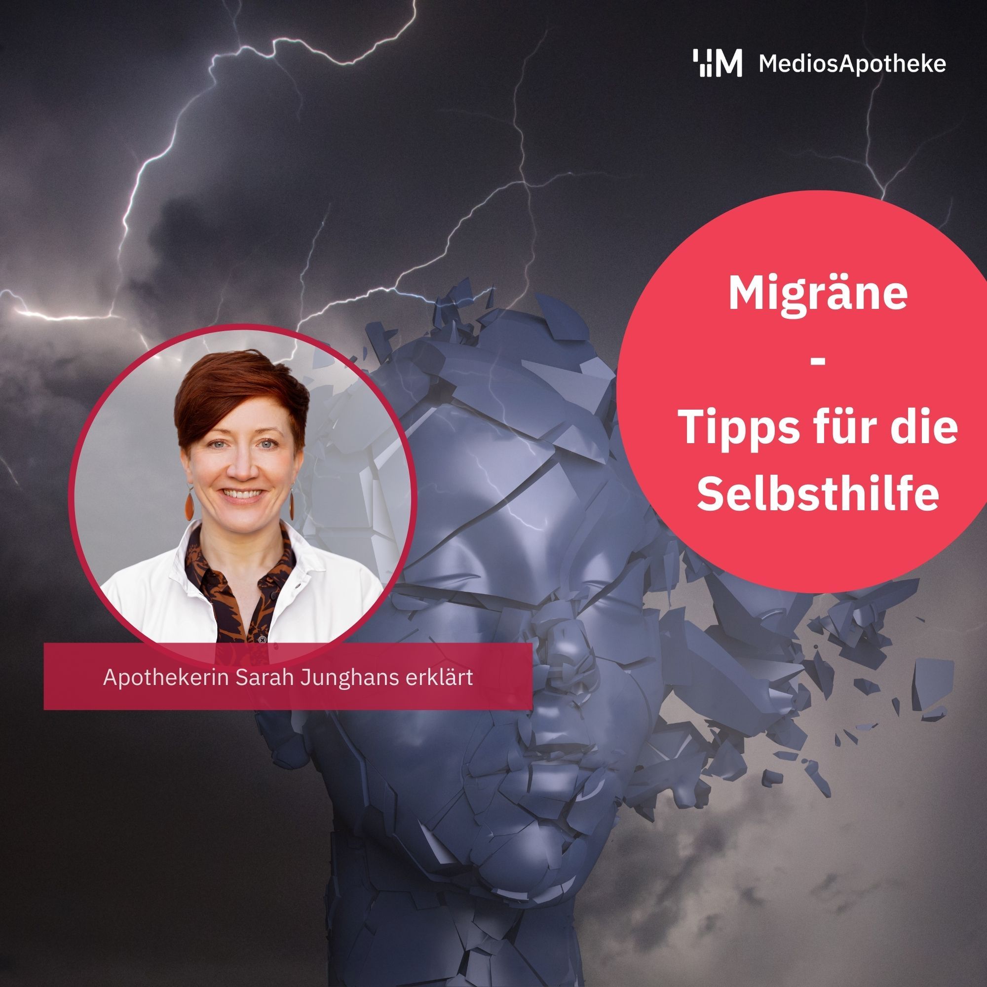 Ist jeder starke Kopfschmerz gleich Migräne? Apothekerin Sarah klärt auf